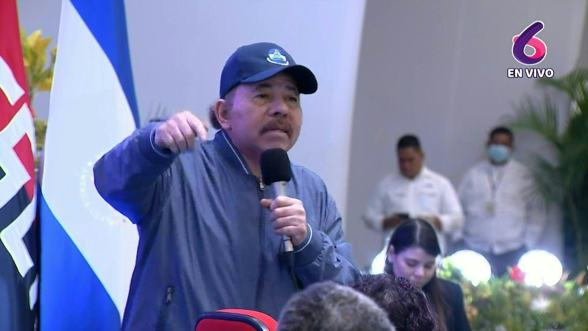 El dictador de Nicaragua, Daniel Ortega