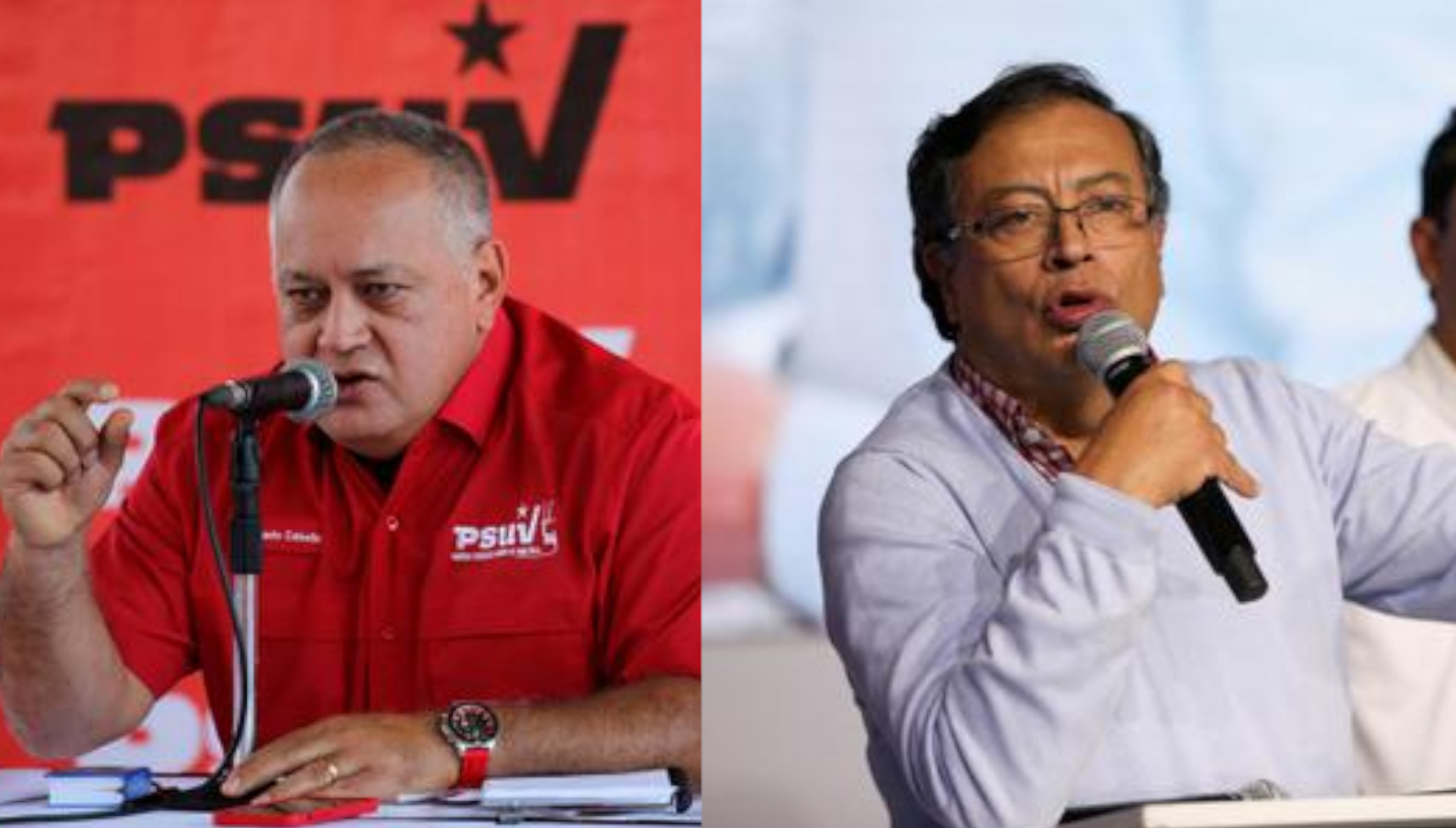 Diosdado Cabello habló sobre la propuesta de Gustavo Petro de restablecer relaciones con Venezuela si llega a la presidencia. Foto: Reuters