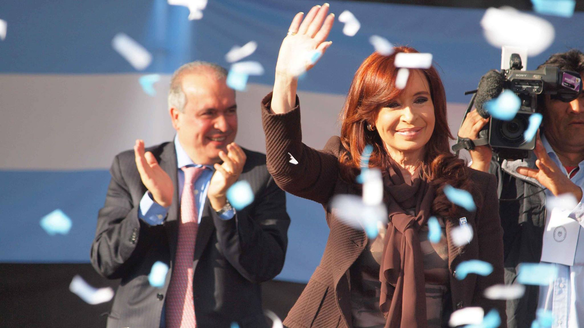 Cristina Kirchner y José López