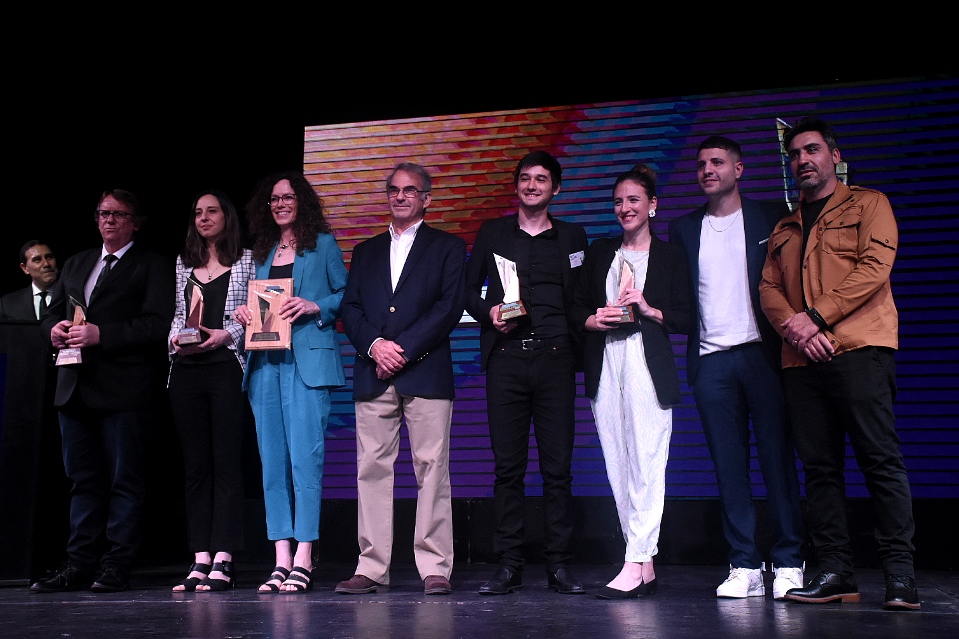 Los ganadores del Premio Fopea 2022 al periodismo de Investigación en todas las categorías (Crédito: Nicolas Stulberg)