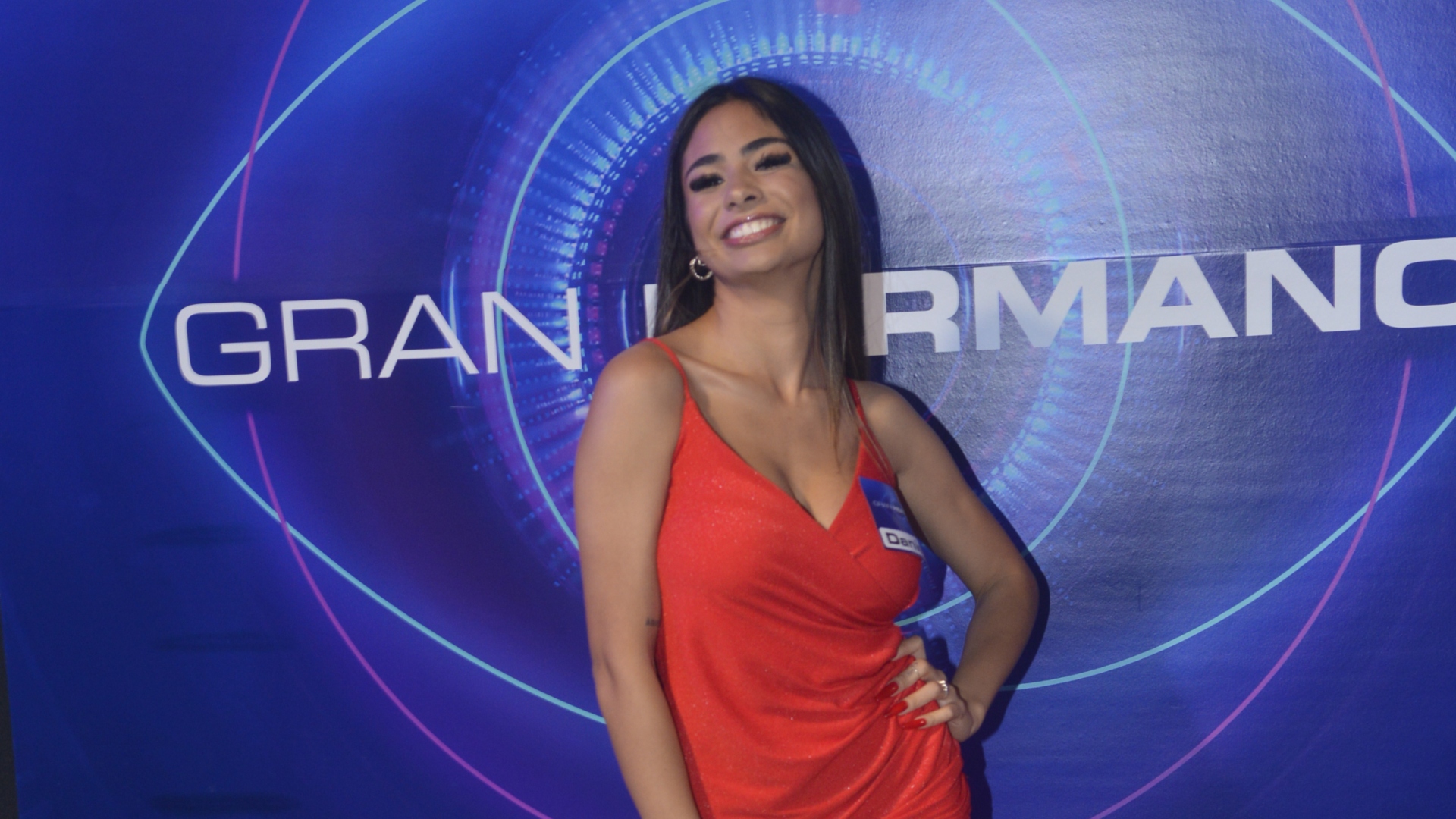 Daniela Celis al ingresar a Gran Hermano 2022
