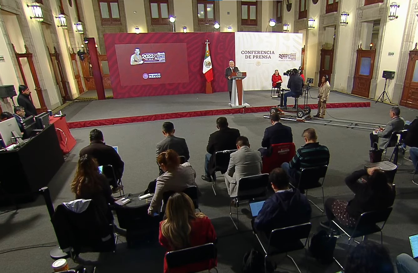 Conferencia matutina AMLO. Foto: Gobierno de México