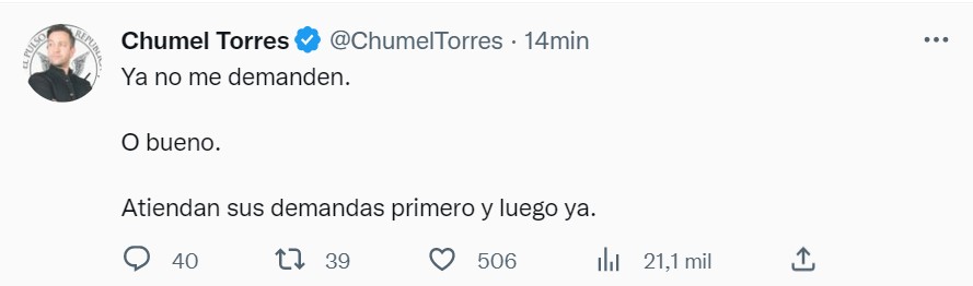 (Captura Twitter)
