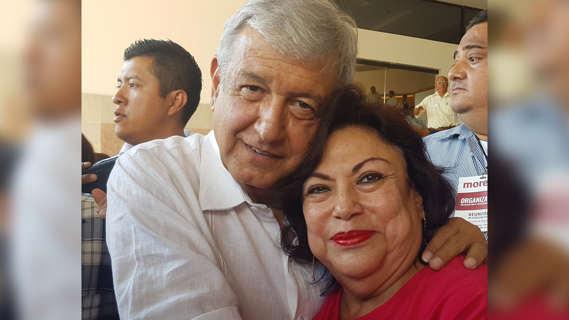 A pesar de decirse "periodista", Arvide Limón nunca ocultó su afinidad con AMLO (Foto: Isabel Arvide Limón / Twitter)