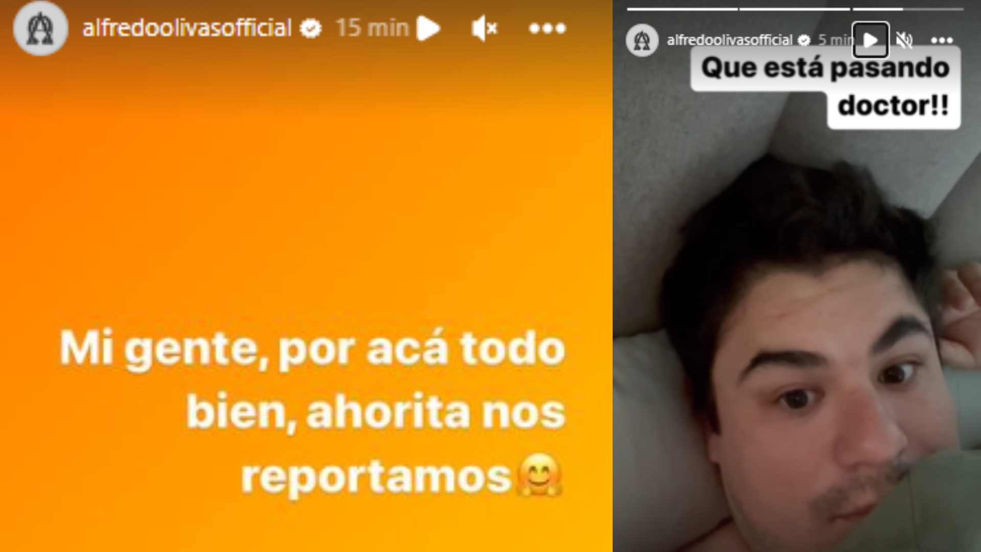 Alfredo Olivas desmintió su presunto secuestro (Instagram)