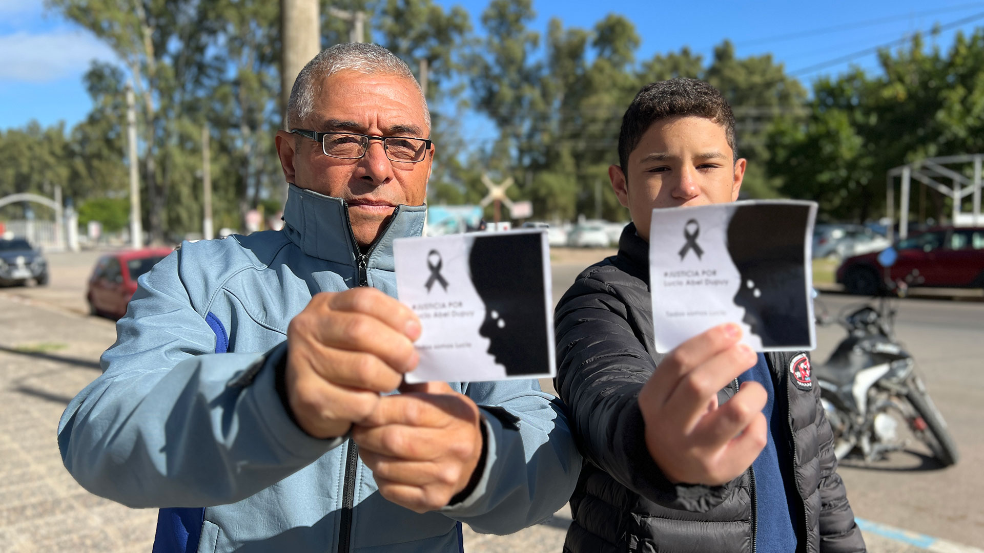 Luis Roldán y la campaña que montó para pedir justicia por Lucio.