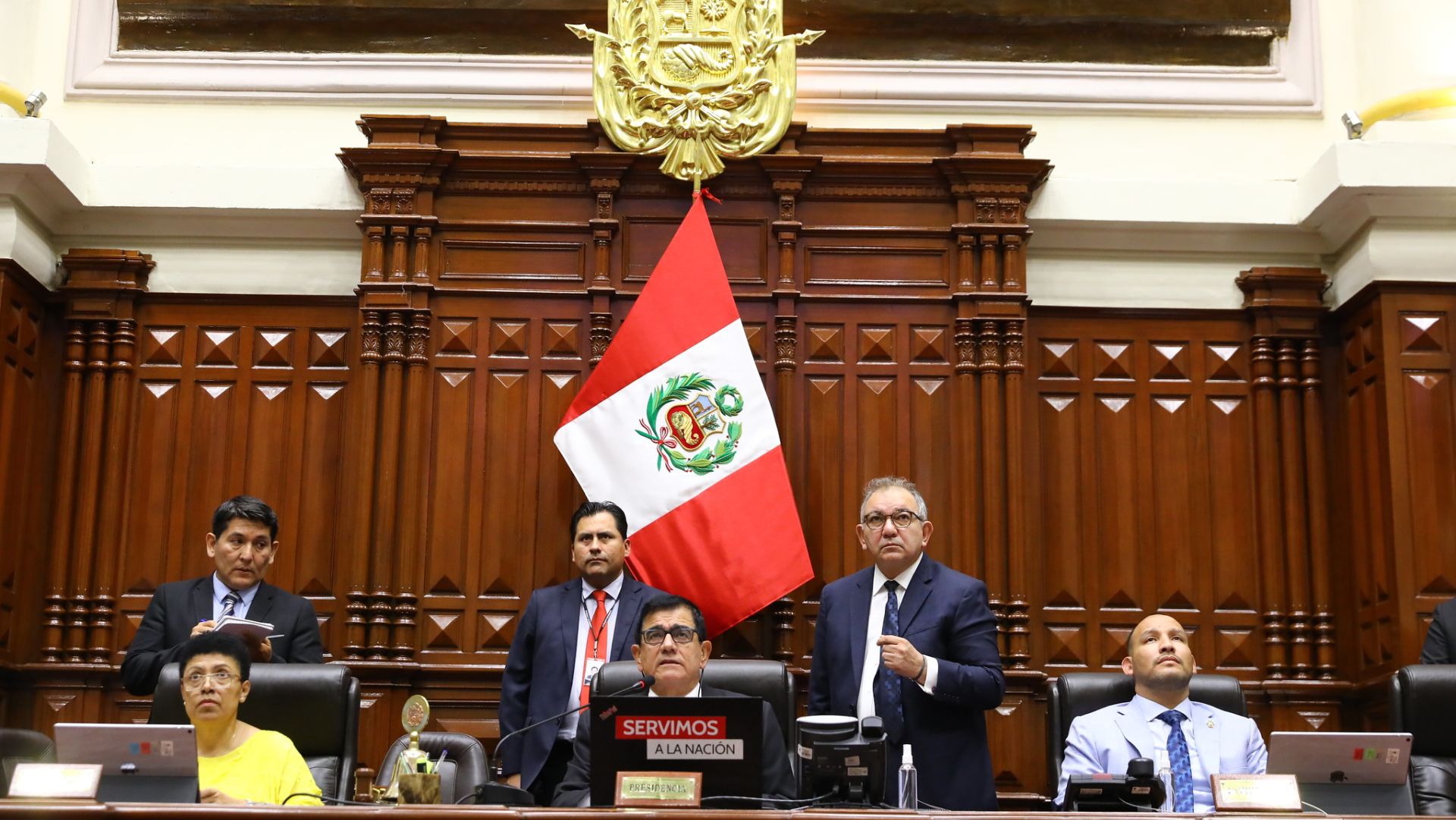 Congreso de la República en debate y posterior votación