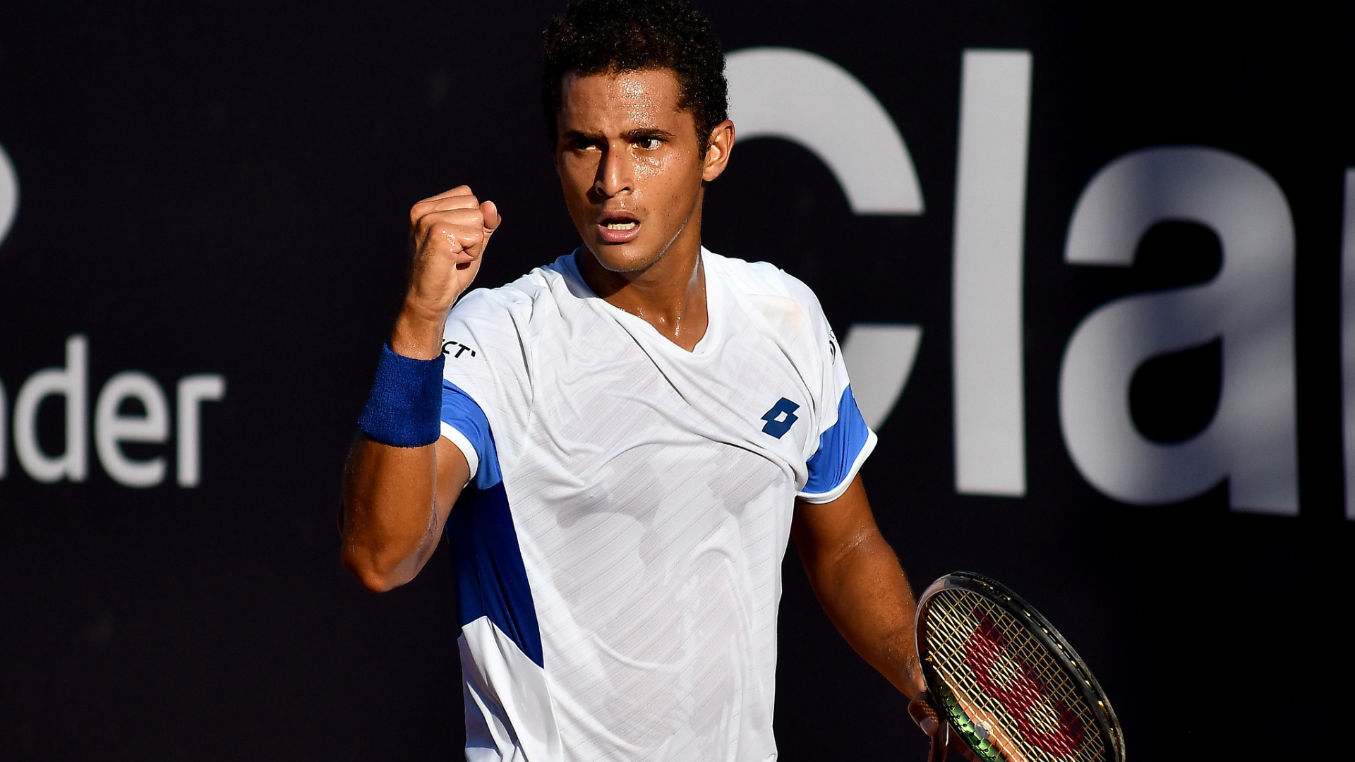 Juan Pablo Varillas debutó en el Rio Open 2023 ante Hugo Gastón. (RioOpen)