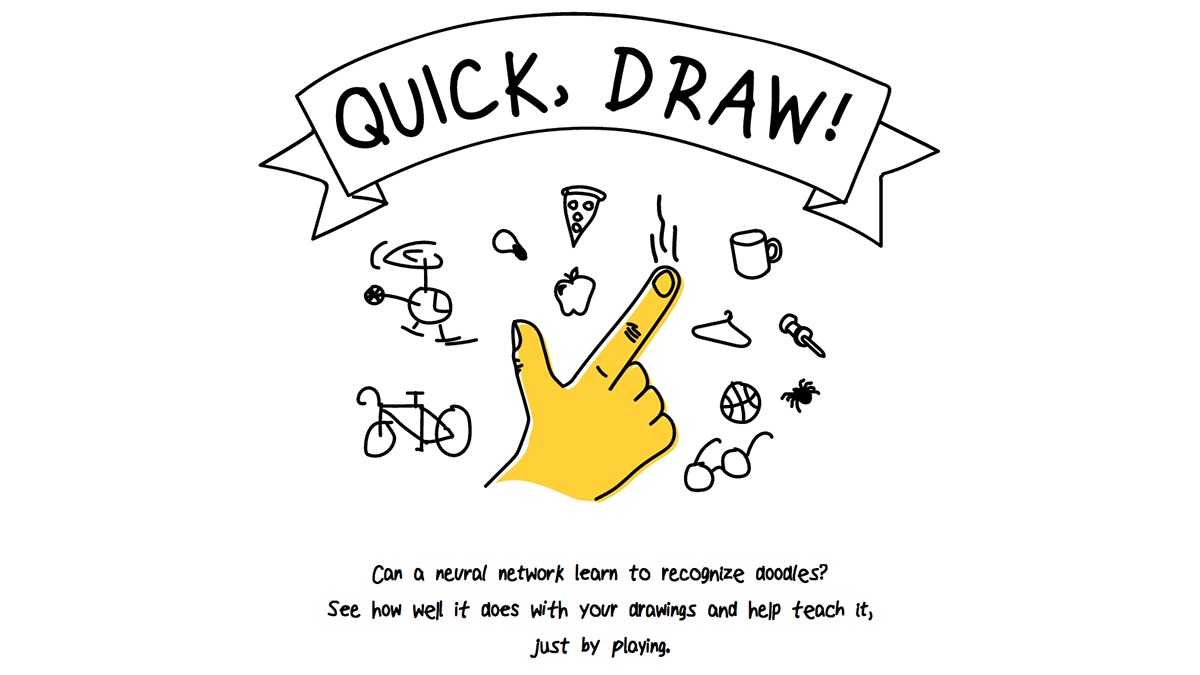 Juego de Google Quick Draw (Captura)