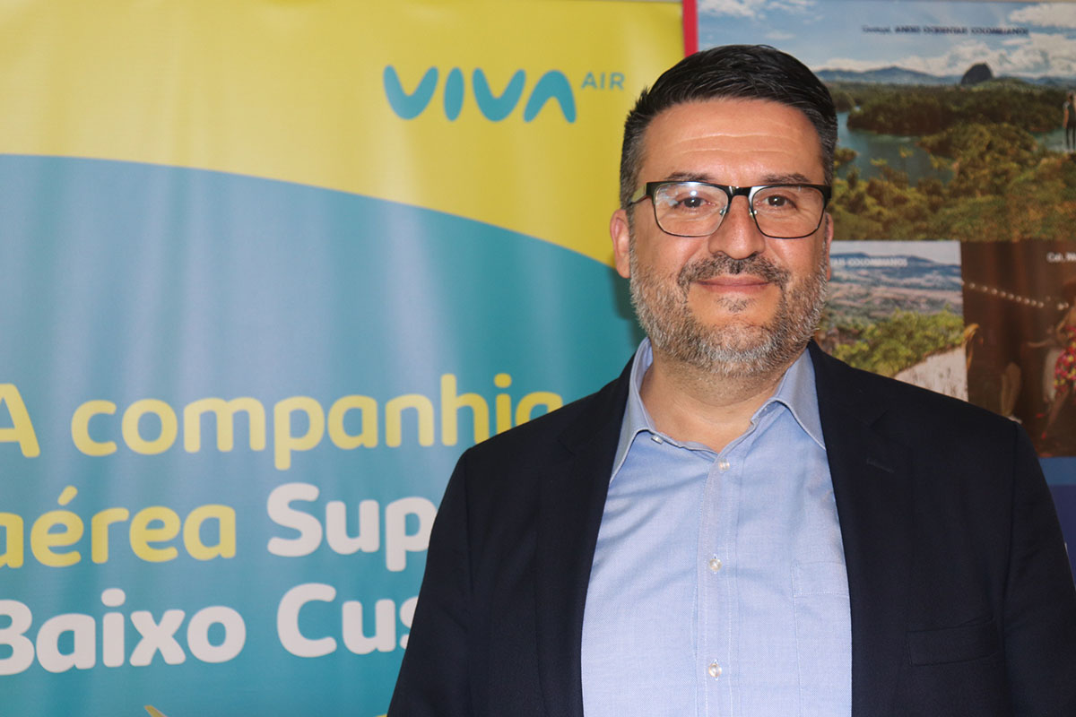 Francisco Lalinde, presidente y director ejecutivo interino de Viva Air. Cortesía