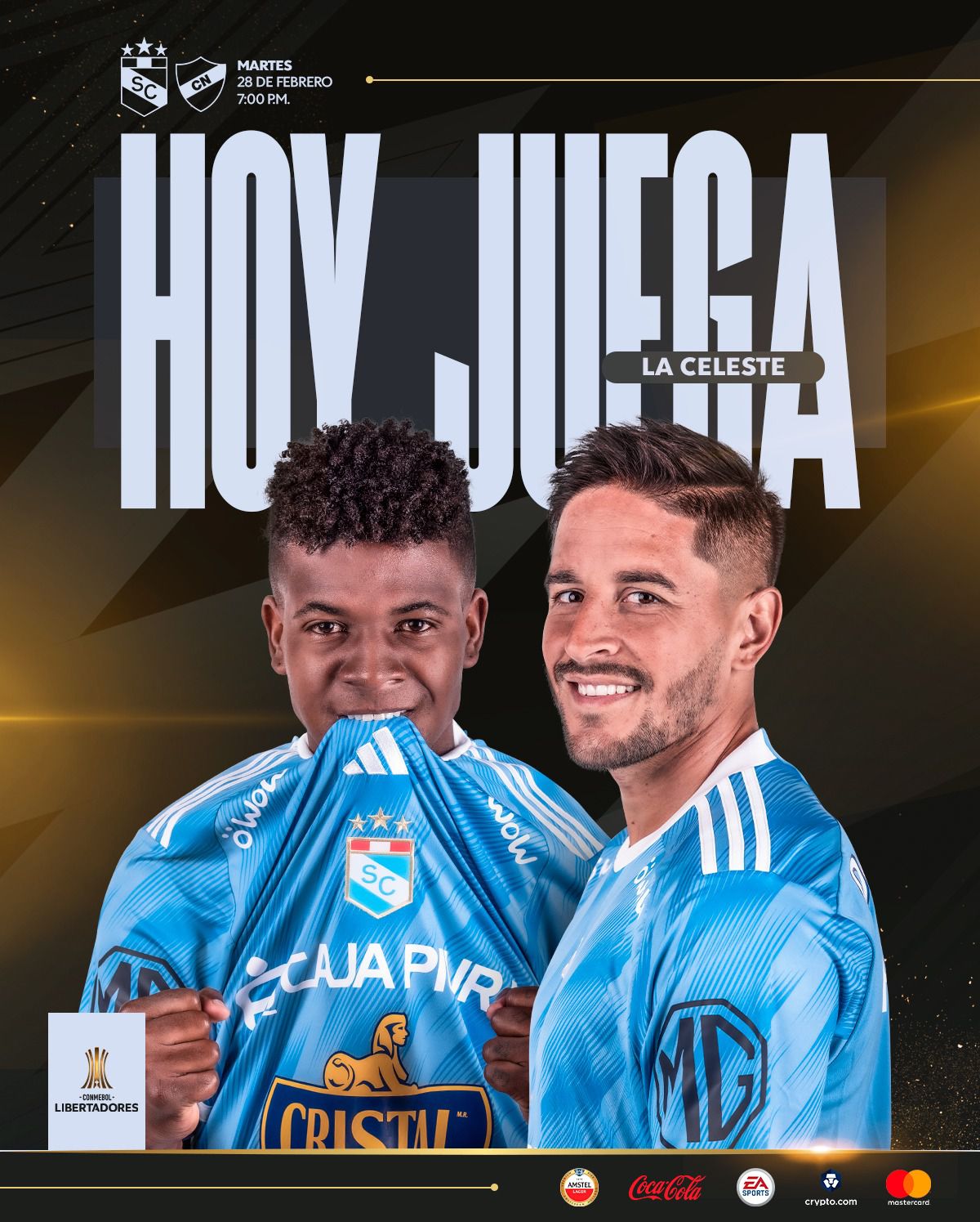 Sporting Cristal juega hoy su revancha frente a Nacional de Paraguay por Copa Libertadores 2023.