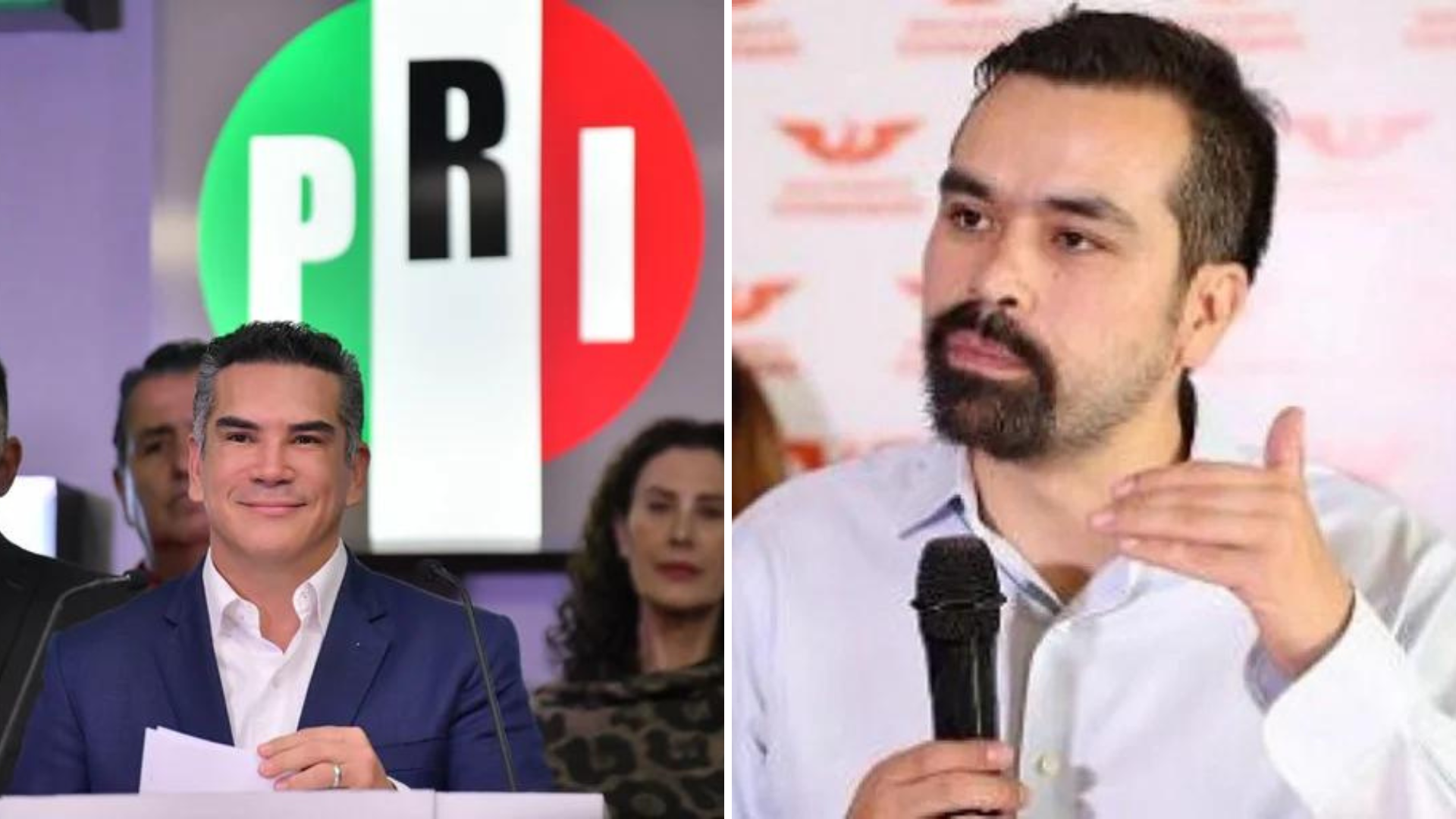 (Foto: PRI/@PRI_Nacional-Jorge Álvarez Máynez/ @AlvarezMaynez)