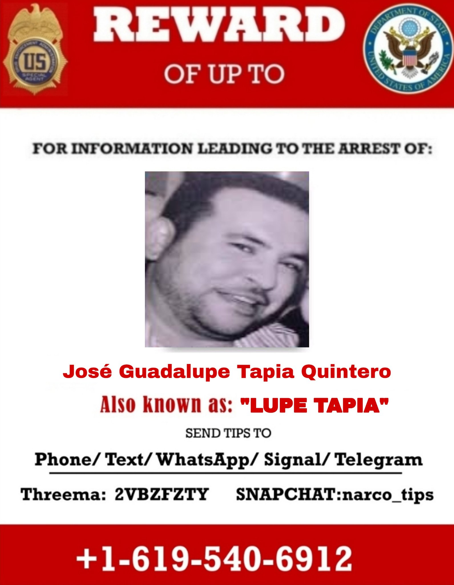 Todo indica que Tapia Quintero sigue operando con su estructura de transportes (Foto: USAGOV)