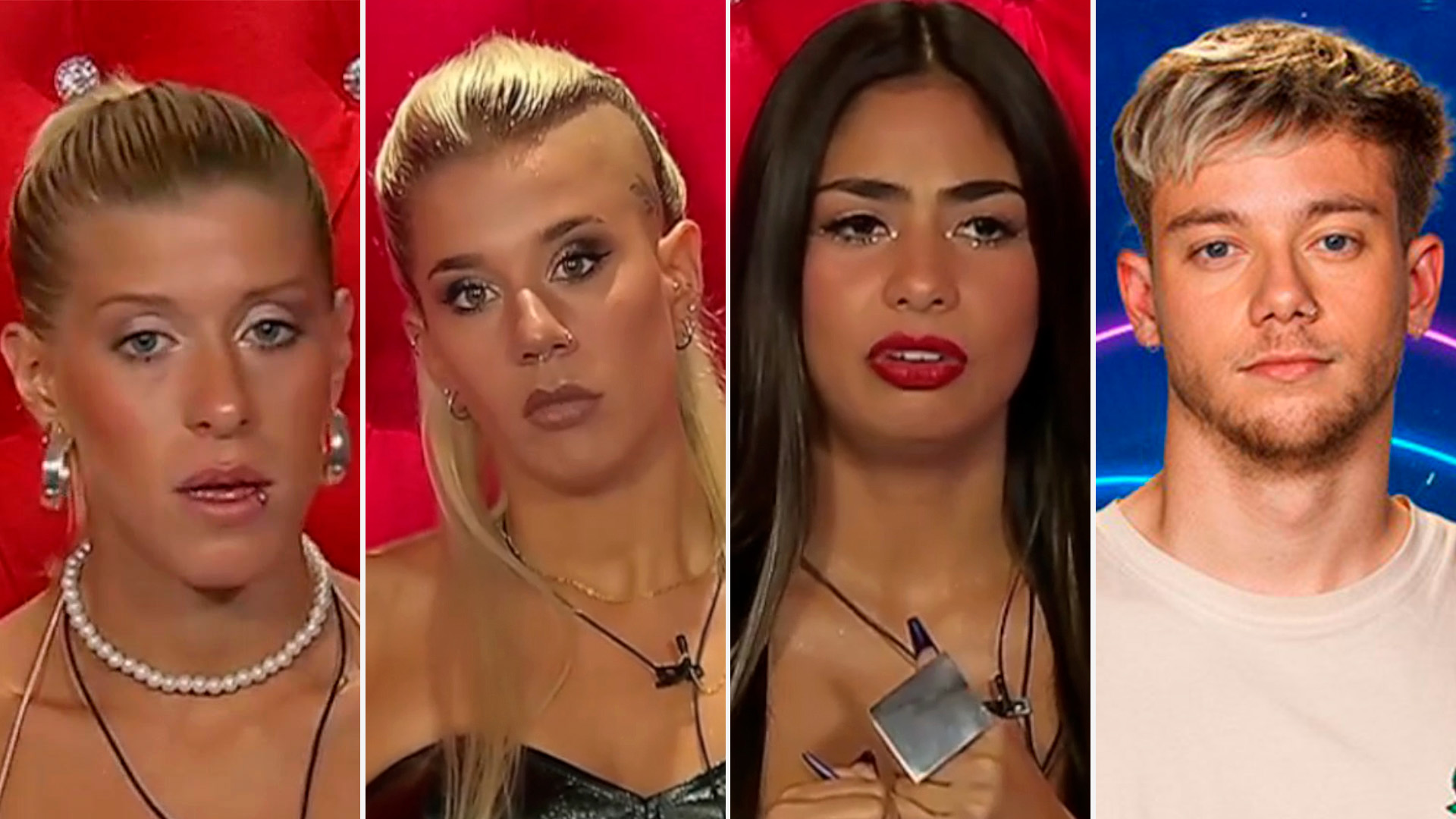 Camila , Lucia, Daniela y Nacho son los nominados de la noche