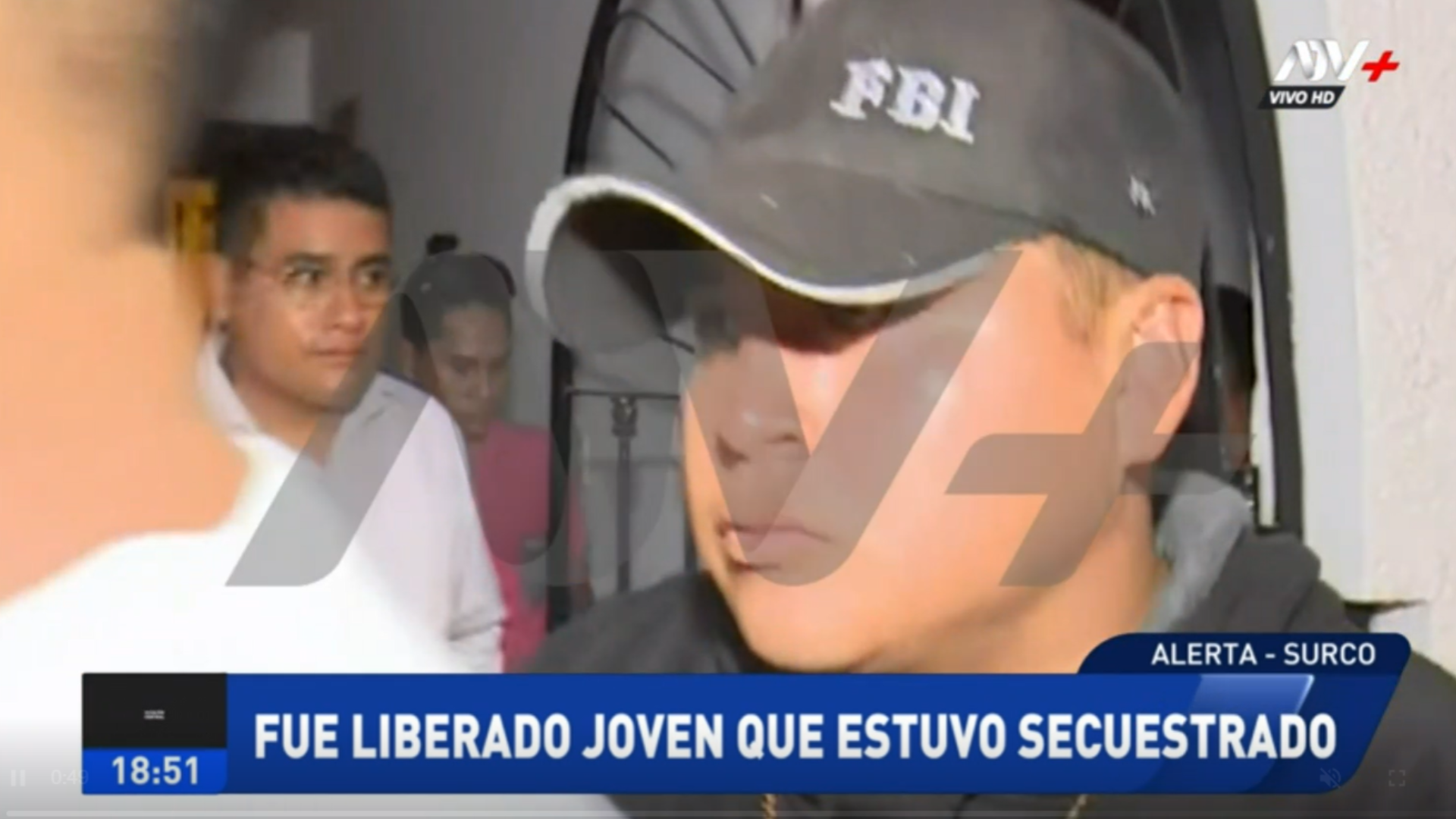 Liberan a joven empresario que fue secuestrado.
Foto: ATV