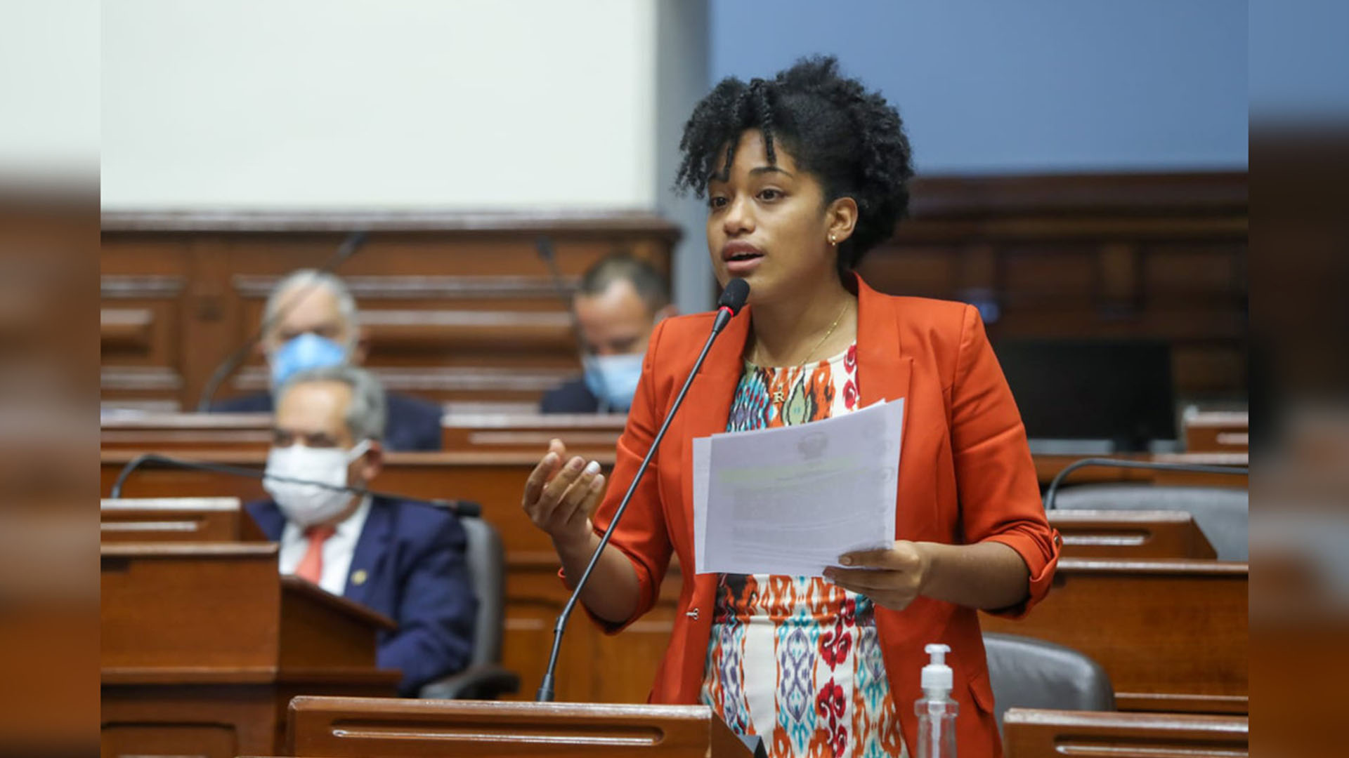 Rosangella Barbarán es integrante de la bancada de Fuerza Popular.