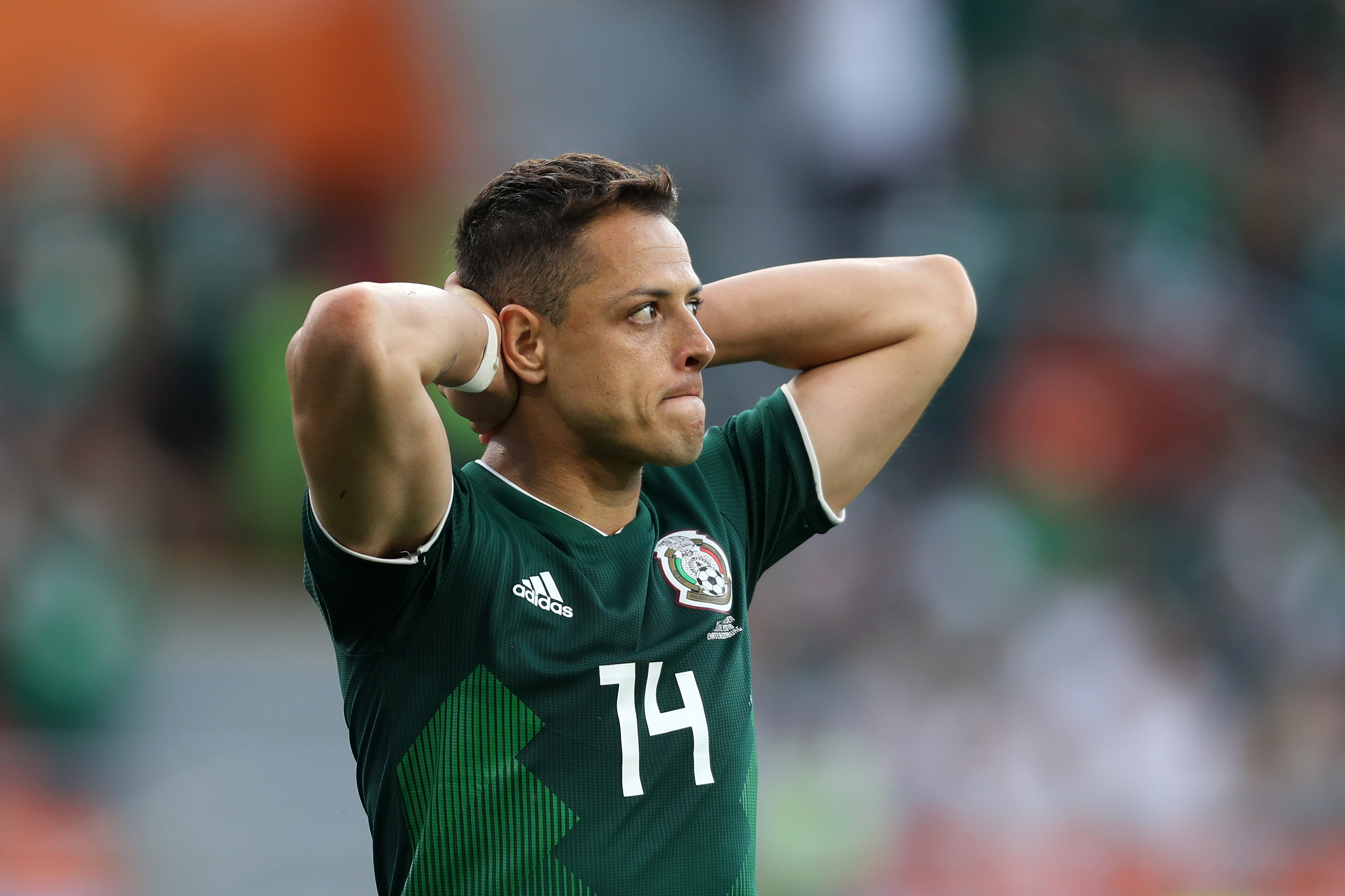 Desde 2019 Chicharito Hernández no ha jugado con la selección mexicana (Photo/Getty Images)