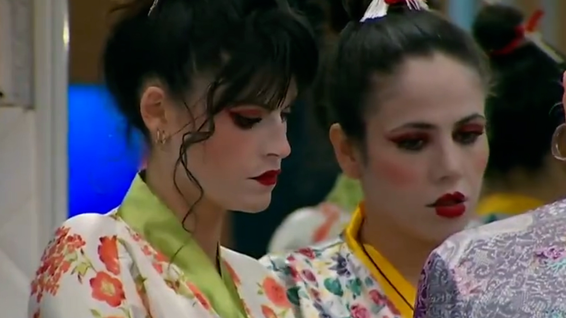 Fiesta japonesa en Gran Hermano: geishas, samurais y sushi (Foto: Gran Hermano, Telefe)