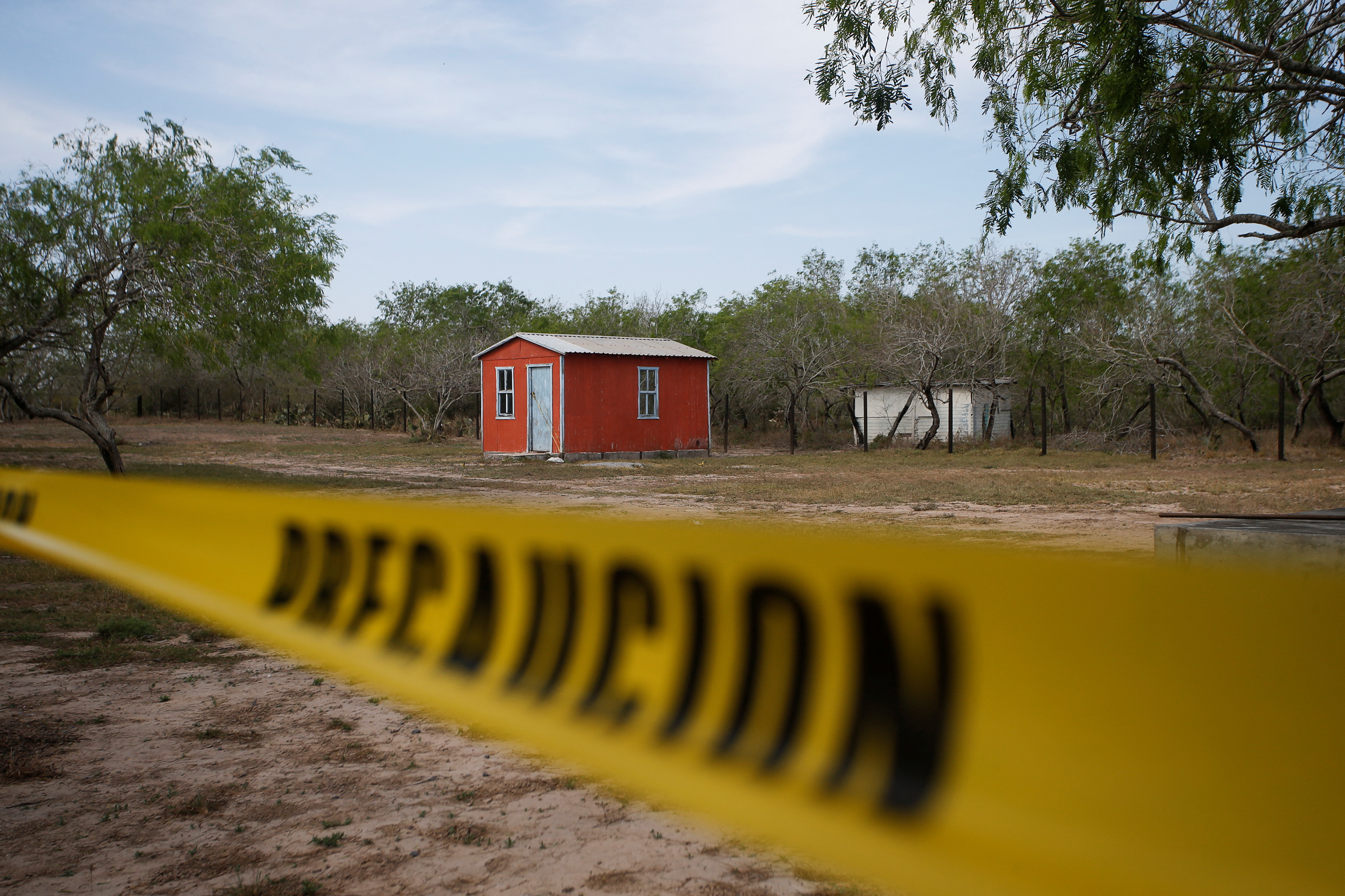 La cabaña donde la policia de Tamaulipas localizó a los ciudadanos estadounidenses secuestrados (Foto: Reuters)