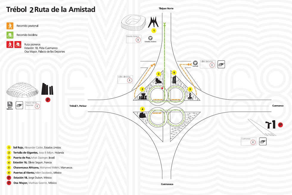 Segundo corredor de la Ruta de la Amistad México 68.
(Foto: mexico68.org)