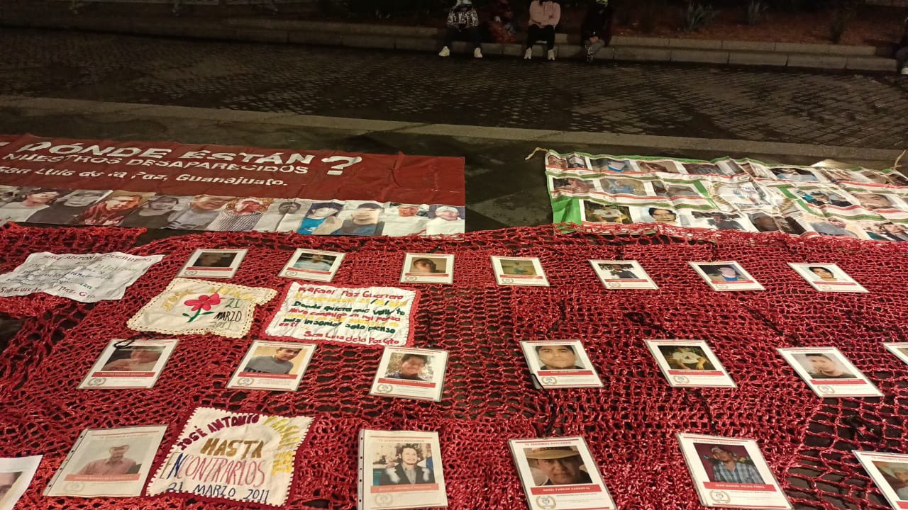 Diversos colectivos xsticia al Gobierno de México por los desaparecidos en el país 
(Foto: Plataforma por la Paz y la Justicia en Guanajuato)