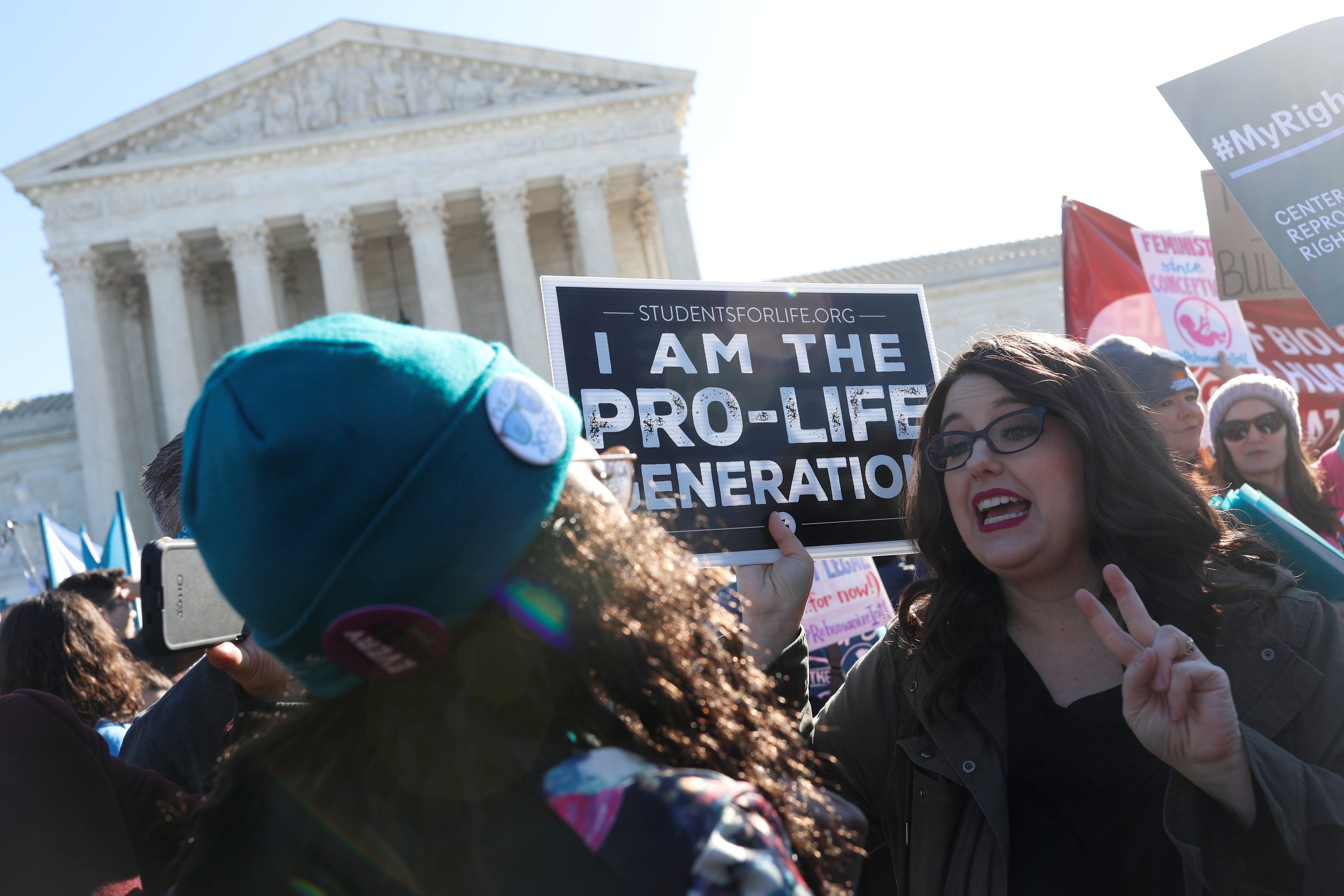 En 2022 la Corte Suprema revirtió el histórico fallo Roe contra Wade y desató una ola de manifestaciones en el país (REUTERS)