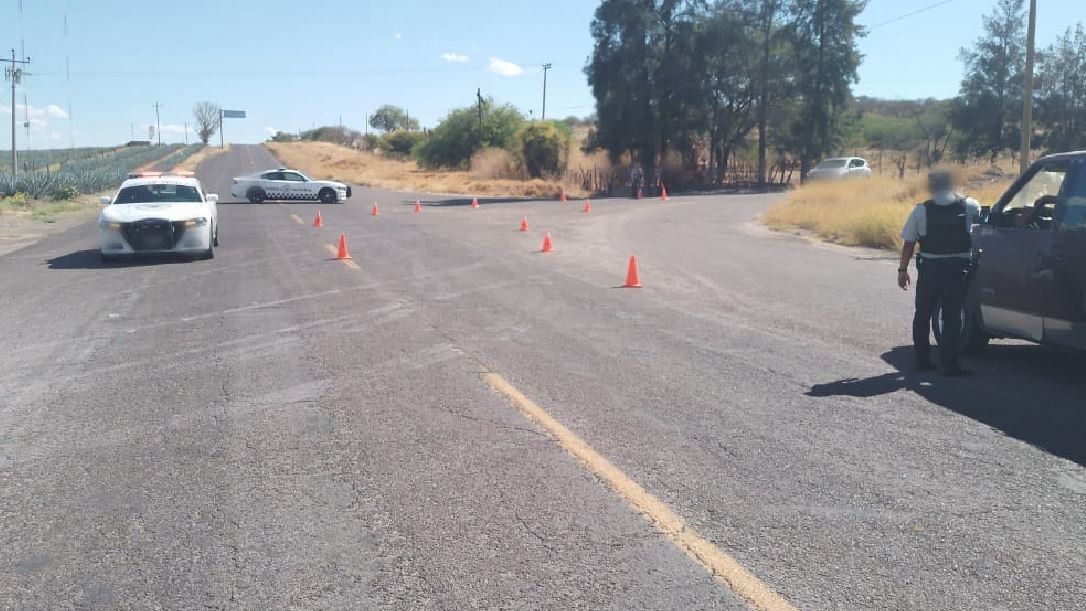 Cerrada la carretera Guadalajara-Zacatecas