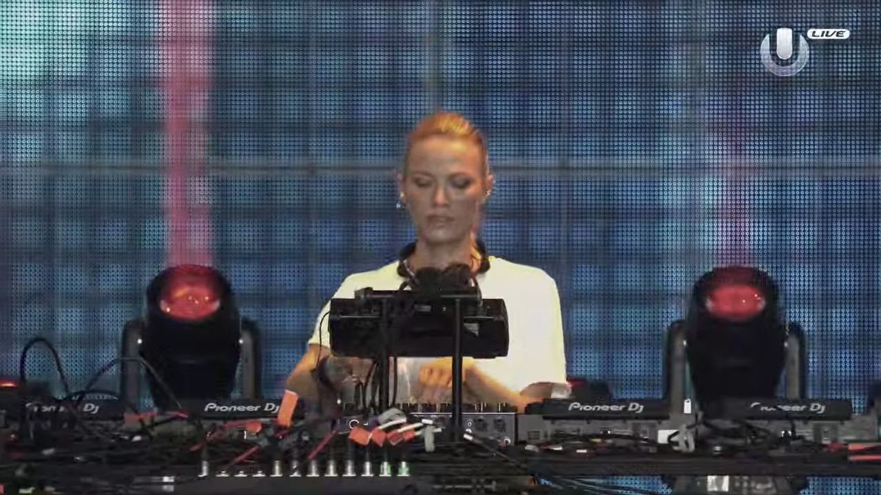 Melanie Ribbe en Ultra 2023, en Miami.