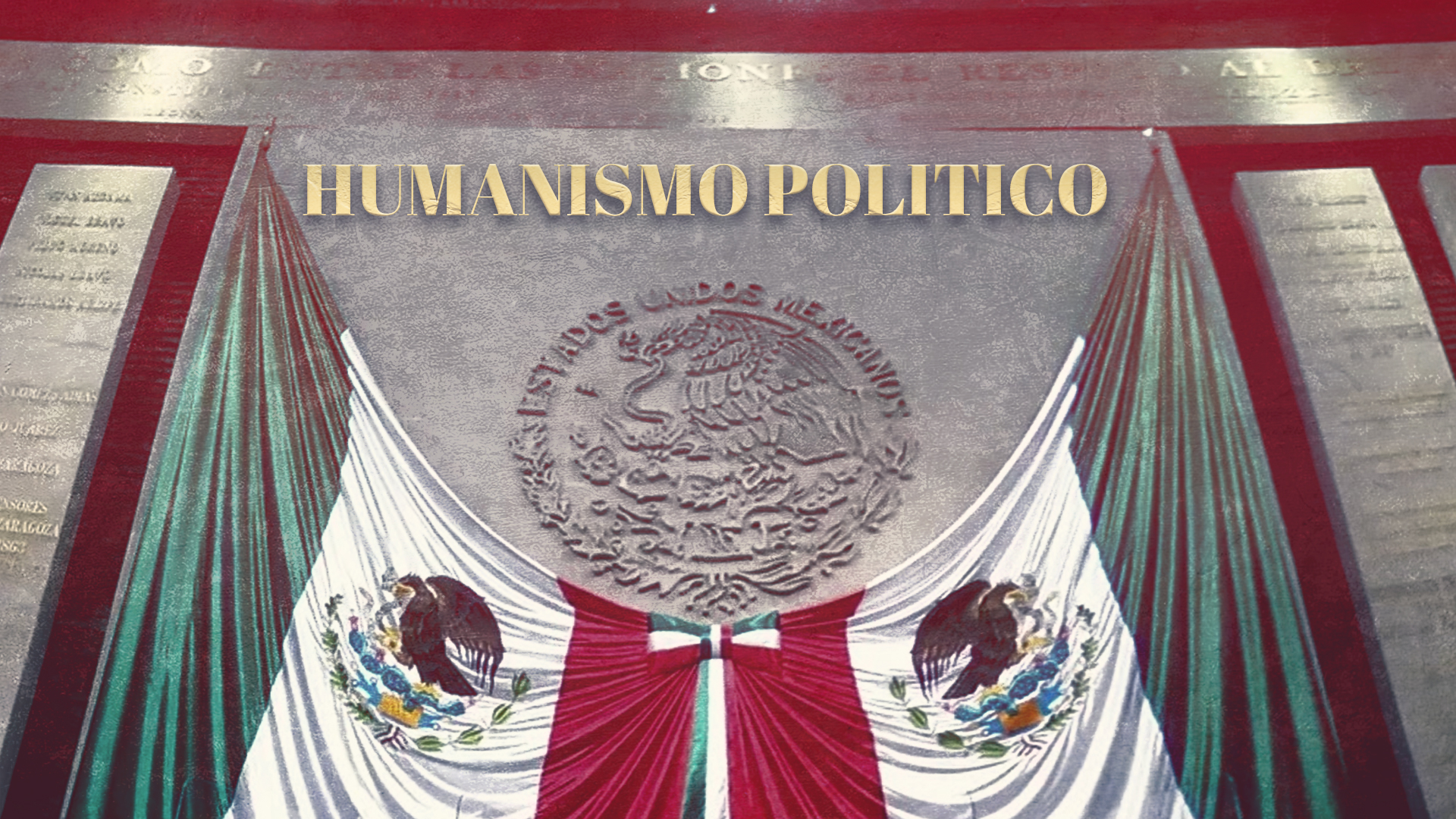 El muro de honor en Cámara de Diputados tiene inscritos los nombres de múltiples personajes de la historia mexicana (Infobae México/Jesús Abraham Avilés Ortiz)