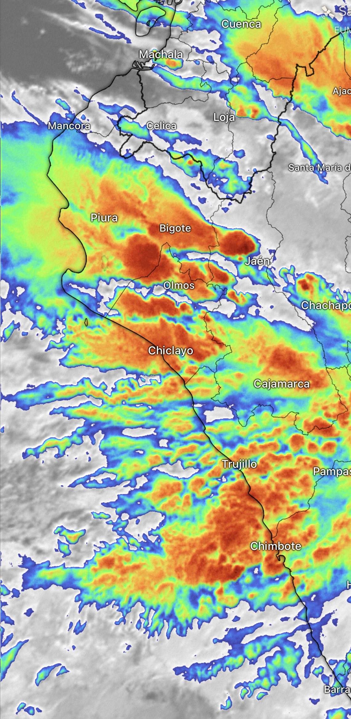 Emergencia en el norte por lluvias