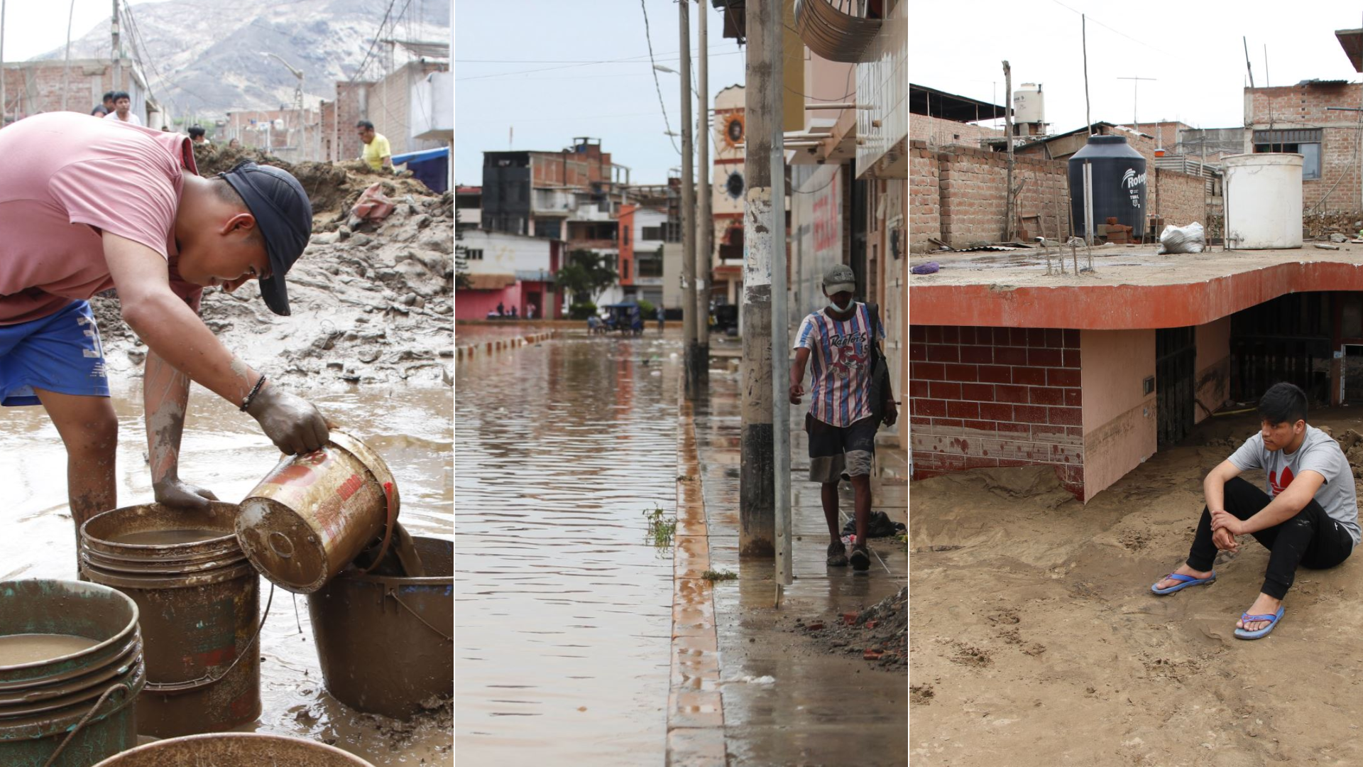 Fotos y videos del paso del ciclón Yaku por el norte el país: viviendas destruidas, inundaciones y miles de damnificados