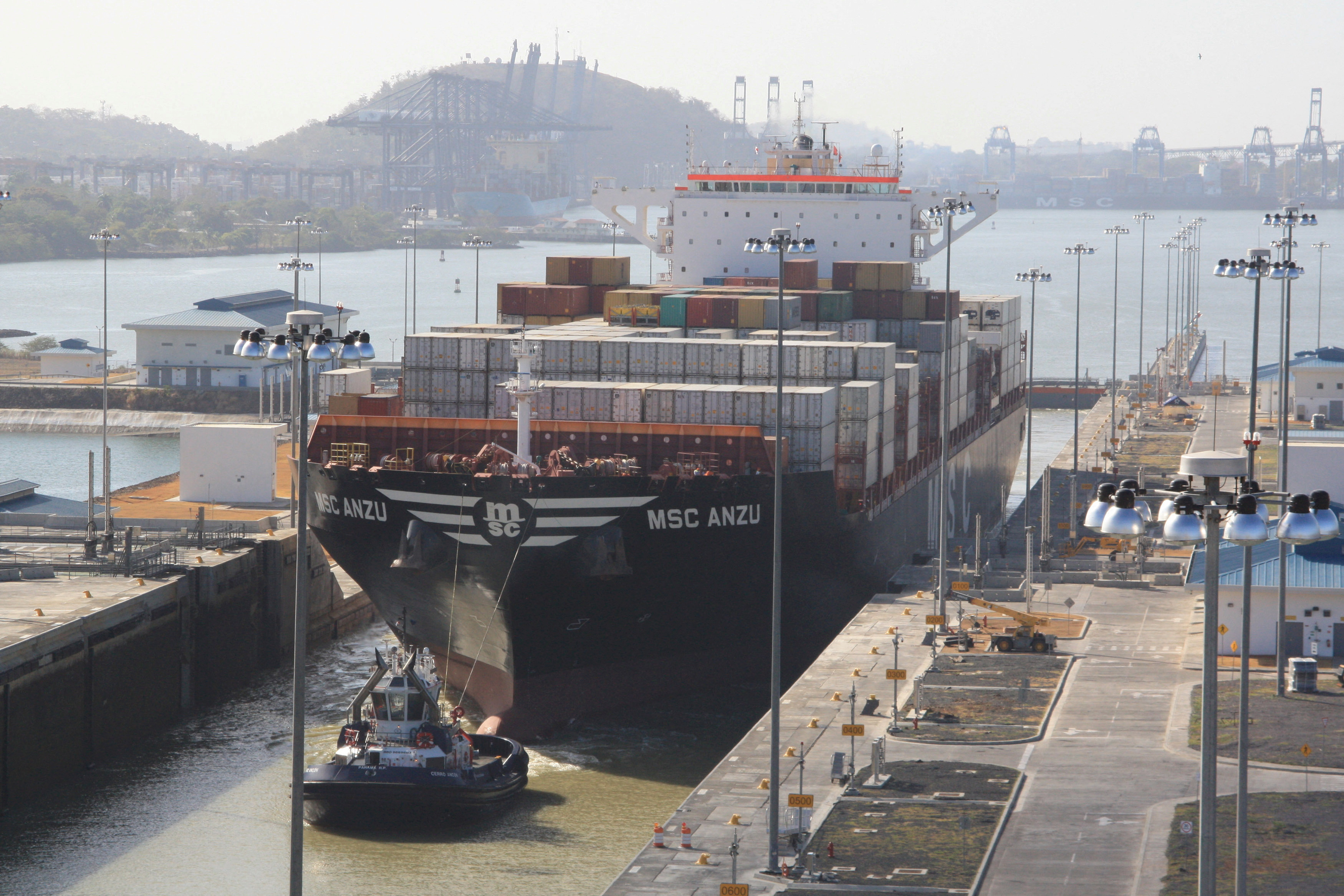 Foto de archivo del Canal de Panamá (REUTERS/Rafael Ibarra/File Photo)