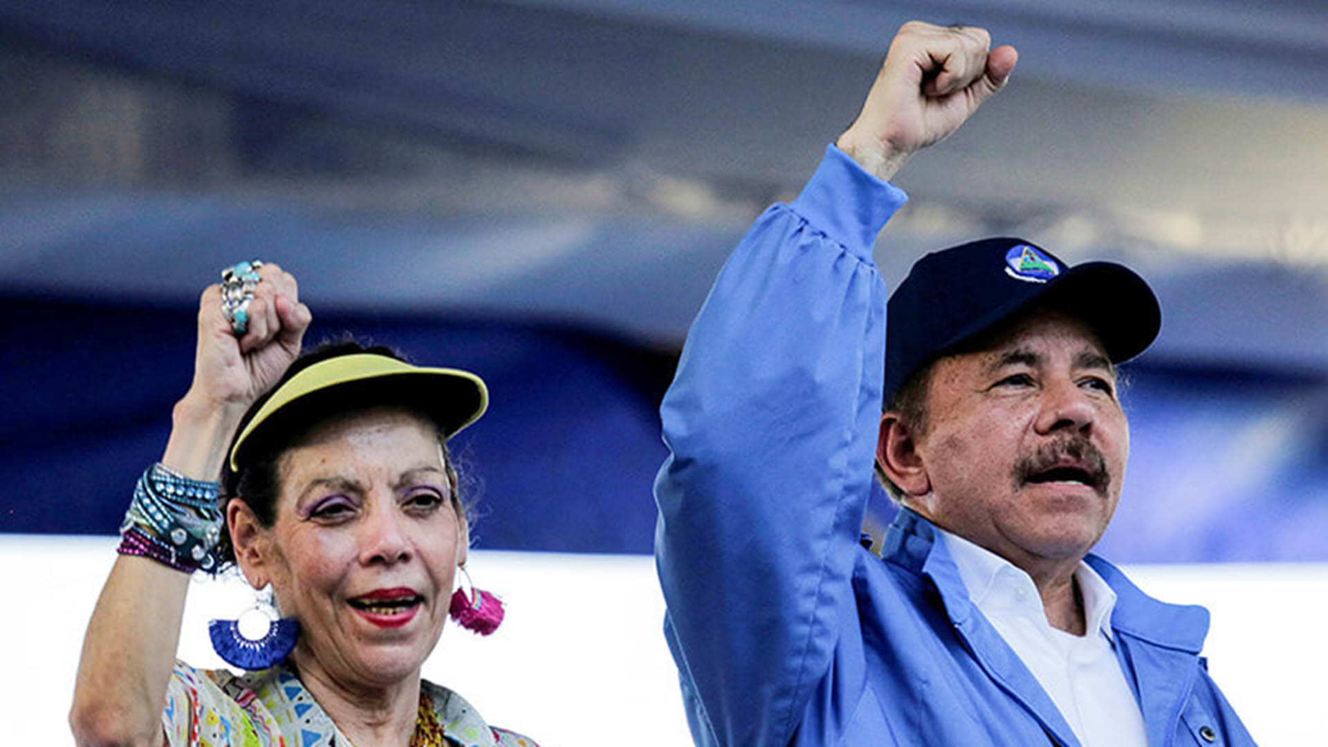 Daniel Ortega y Rosario Murillo