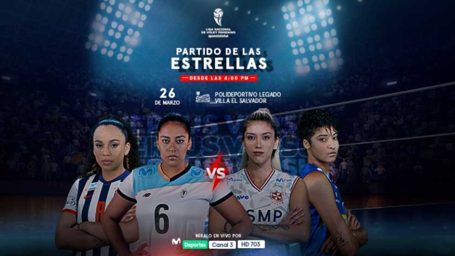 'Partido de las estrellas' se llevará a cabo este domingo en las instalaciones del Polideportivo de Villa El Salvador. (Foto: Movistar Deportes)