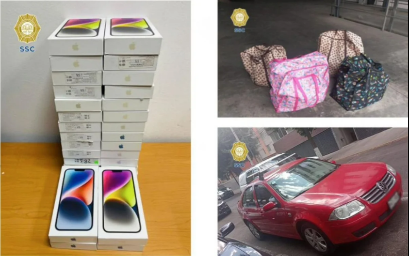 Detenidos por robar 8 mdp en artículos de Mac (SSC)