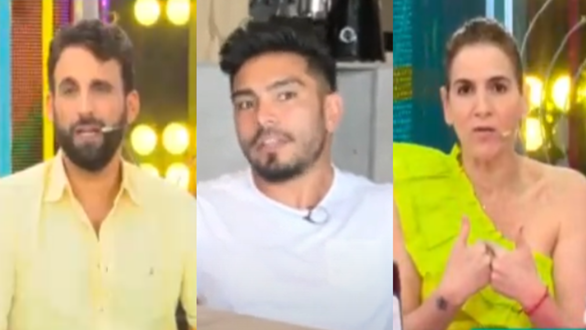Rodrigo y Gigi en desacuerdo con Rafael por pedirle el anillo a Cachaza. (Captura)