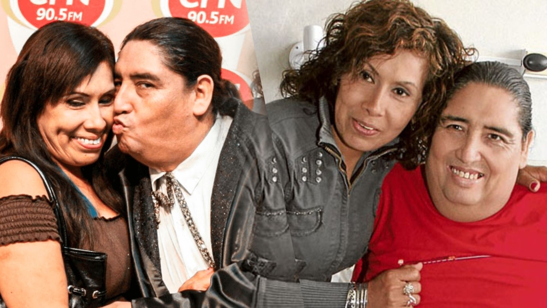 La histsoria de amor de Tongo y Gladys Lupinta.