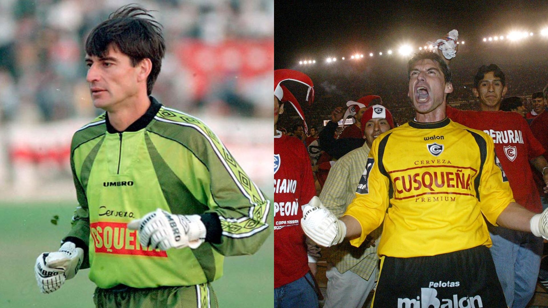 El ex arquero salió campeón con ambos equipos.