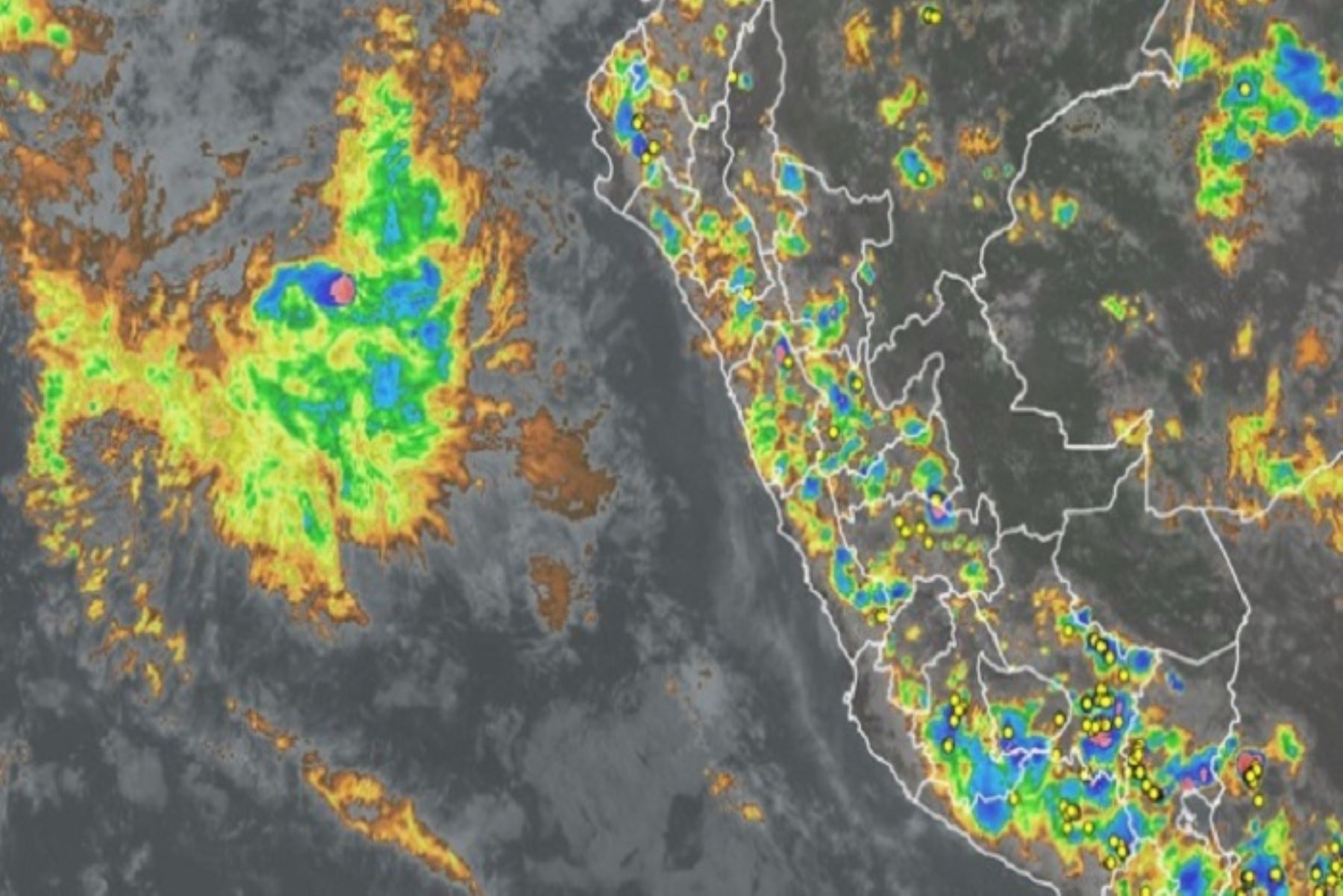 “Tenemos un ciclón que es un remolino de viento, no un huracán, que se ha configurado frente al norte del Perú", dijo Abraham Levy