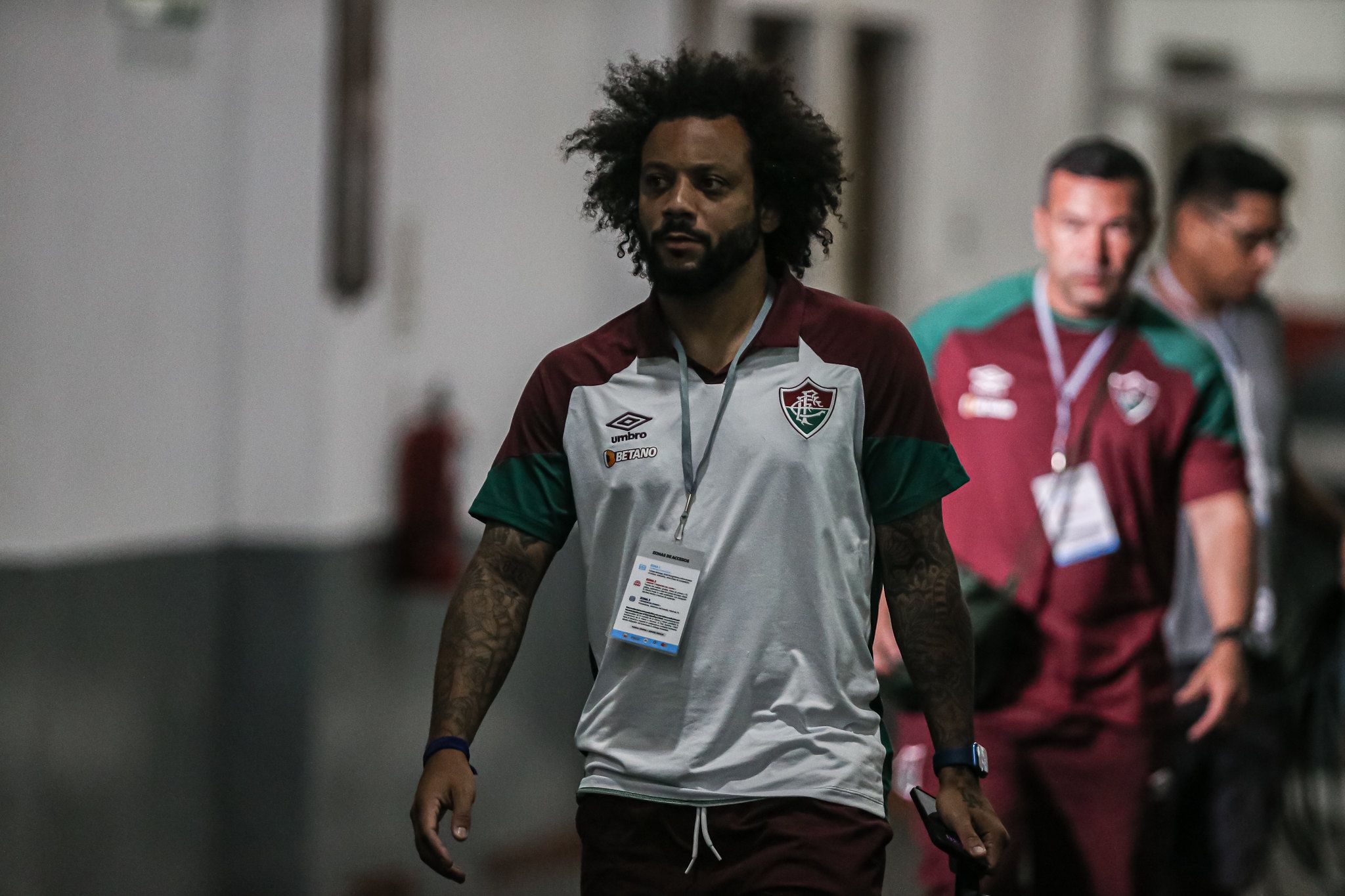 Sporting Cristal vs Fluminense: Marcelo y el equipo brasileño llegaron al Estadio Nacional