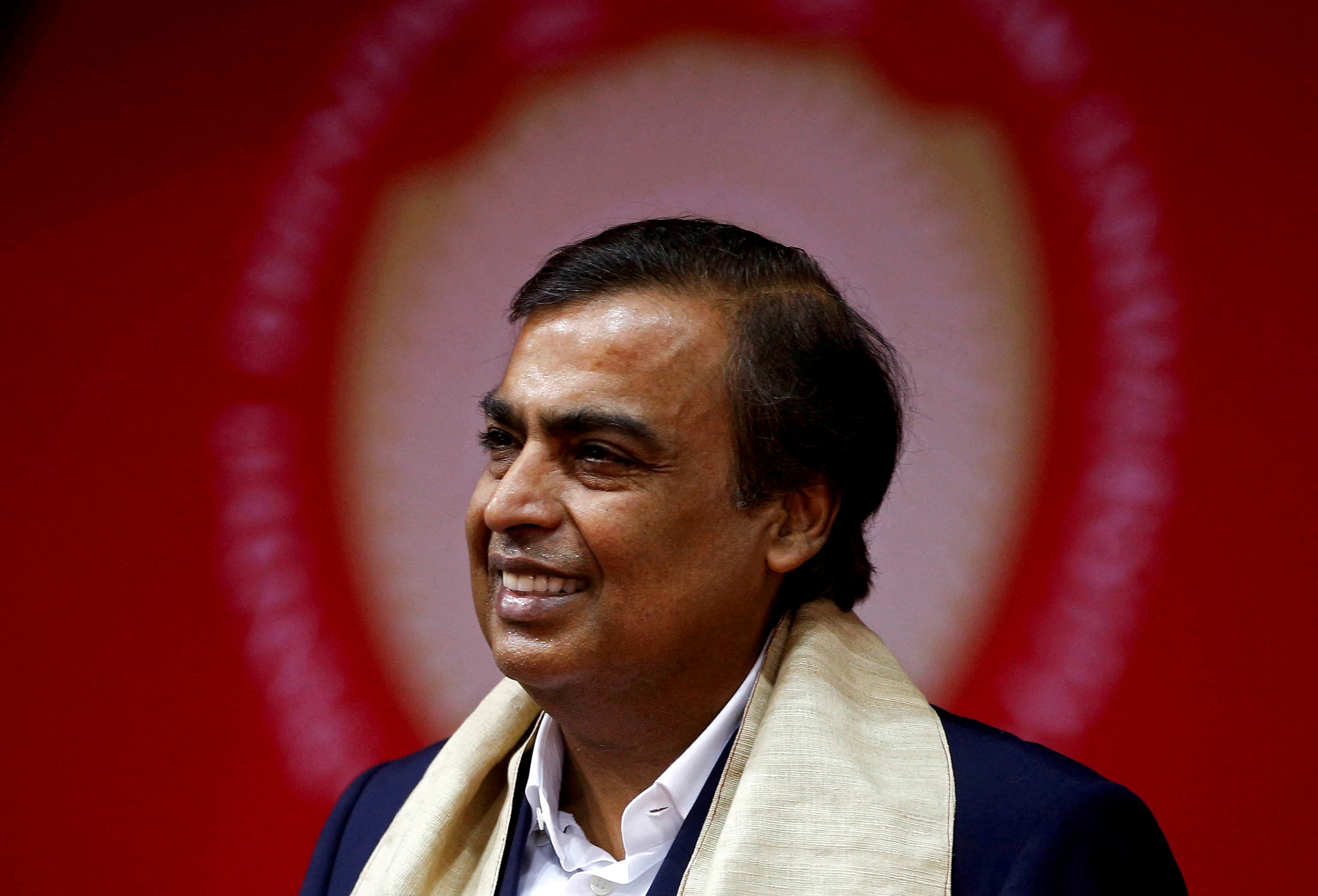  Mukesh Ambani, presidente de Reliance Industries