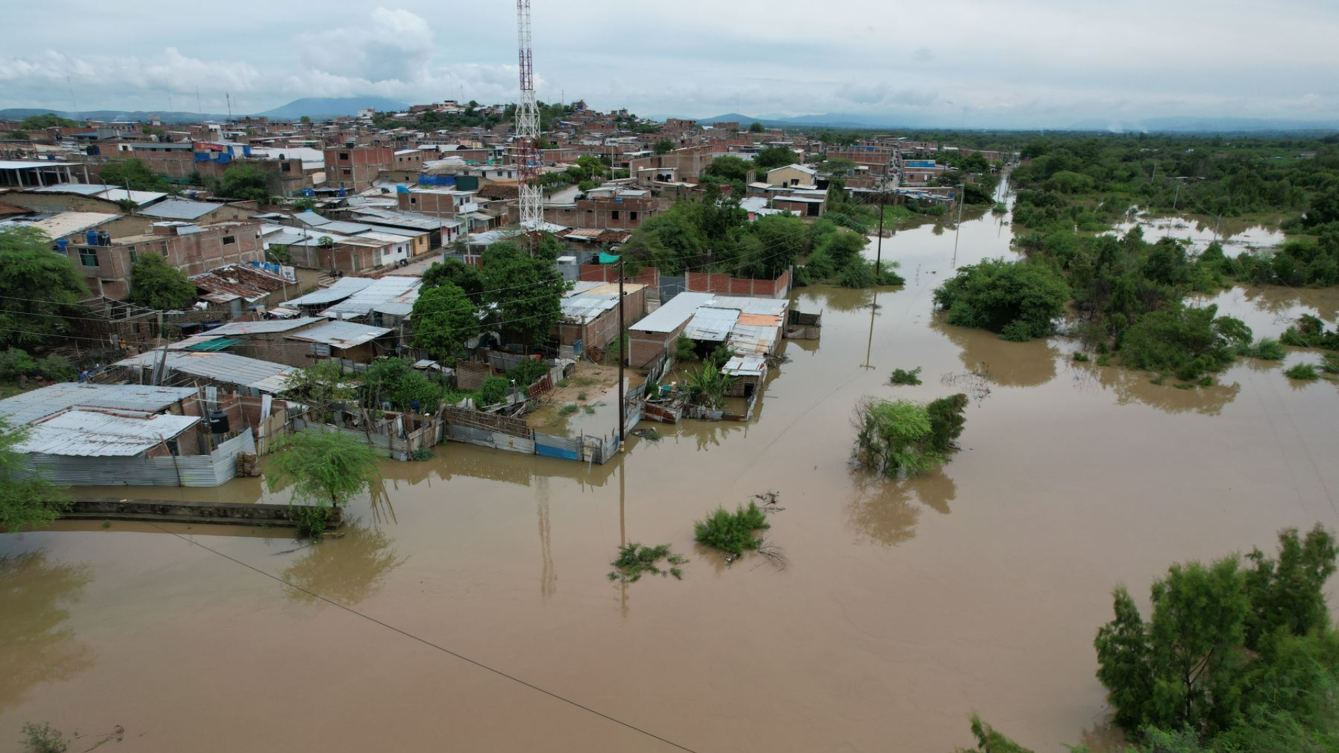 Alerta por incremento del caudal de los ríos en Piura, Cajamarca y Loreto
