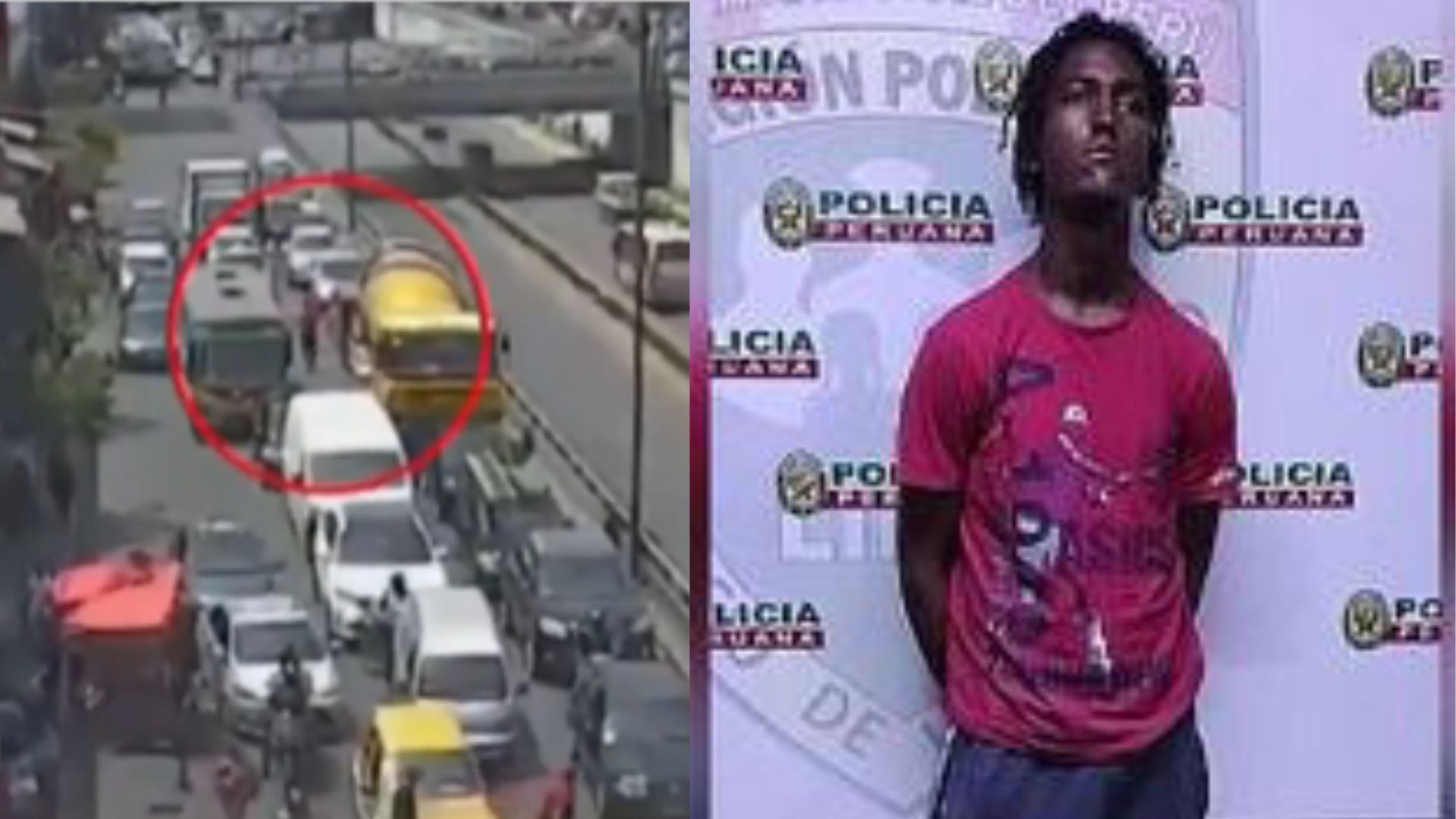 Venezolano asesinó a taxista. (TV Perú/La República)