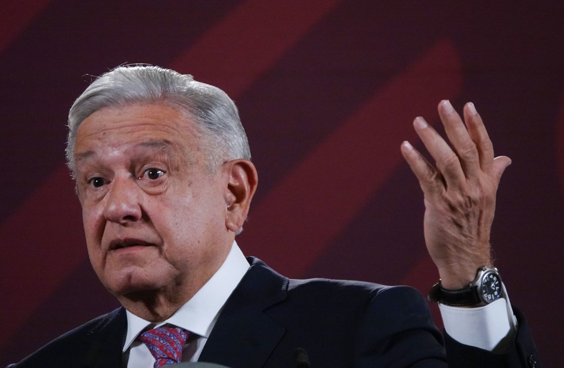 Andrés Manuel López Obrador, presidente de México, sostuvo que el INAI es una carga presupuestal.
FOTO: GALO CAÑAS/CUARTOSCURO.COM