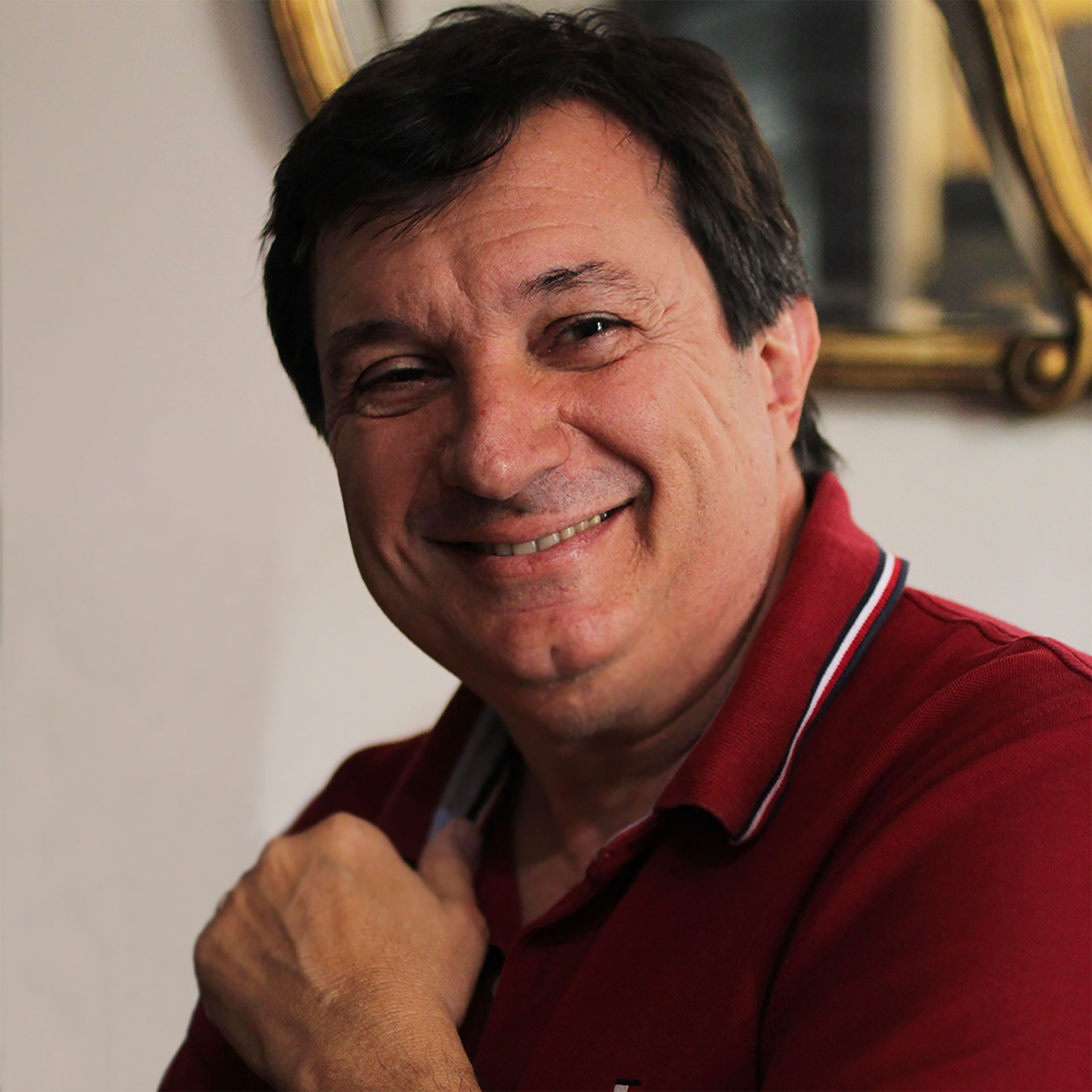 Horacio Massacesi, co-autor de la novela.