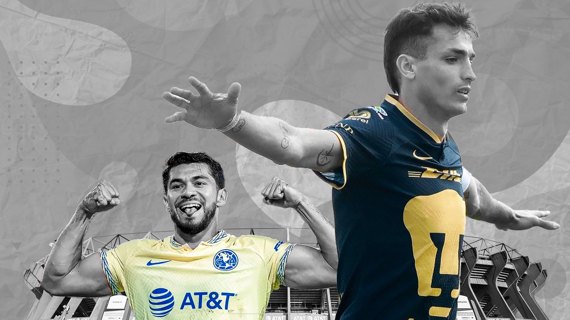 América en busca de los primeros lugares del torneo. Pumas con el objetivo de clasificar al repechaje