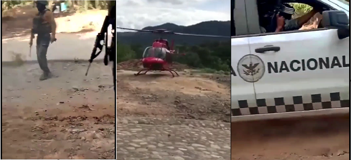 La Fiscalía de Guerrero informó que el operativo era para capturar a un jefe de plaza y un jefe de sicarios de la Familia Michoacana
(Foto: captura de pantalla/Twitter/@GHOSTDEVIIL)