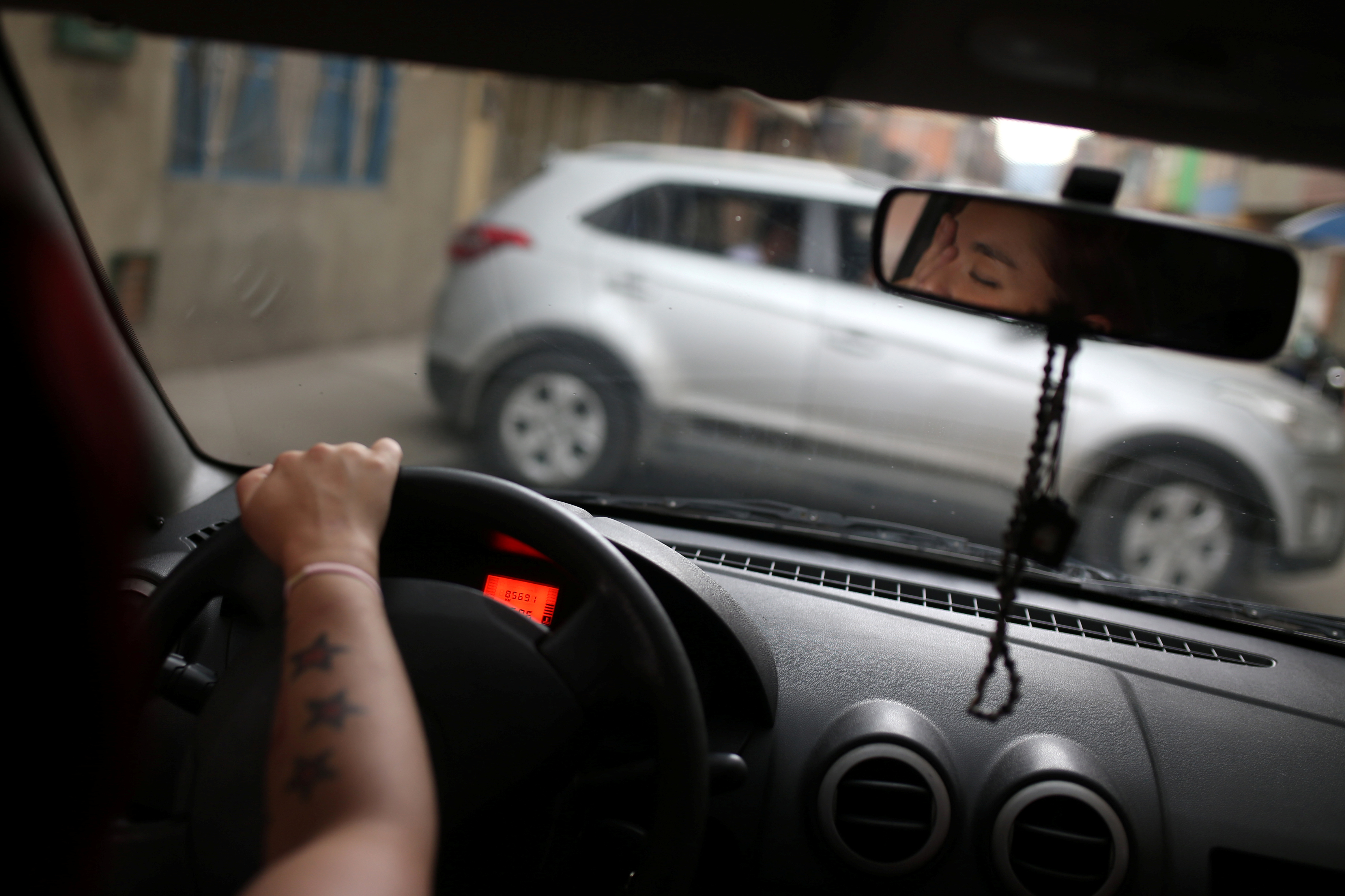 En TikTok, Diego contó cómo, aparentemente, le hizo una carrera a un fantasma. REUTERS/Luisa Gonzalez