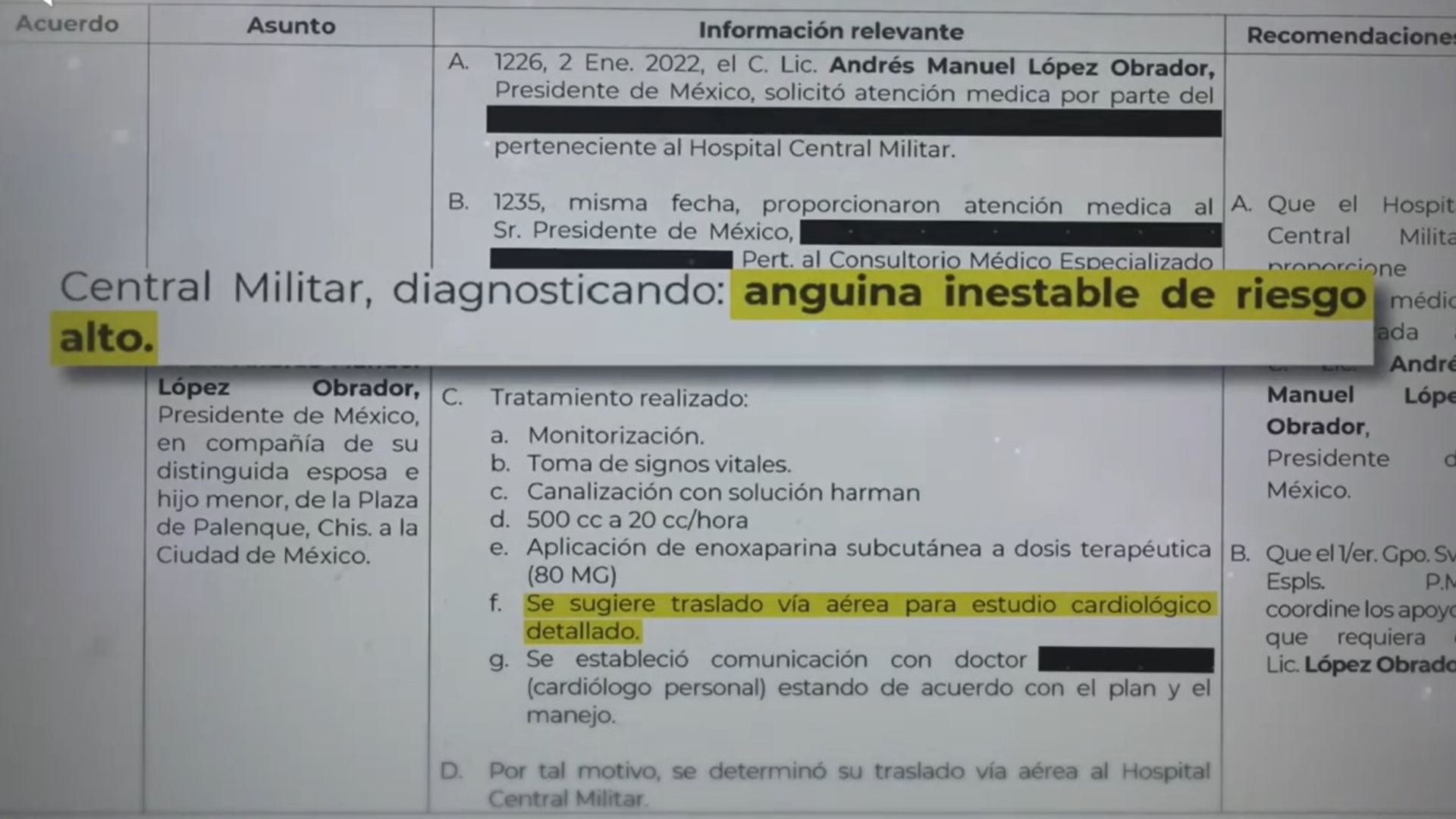 A López Obrador le habrían detectado un padecimiento cardiaco de alto riesgo. (Captura: Facebook/Latinus)