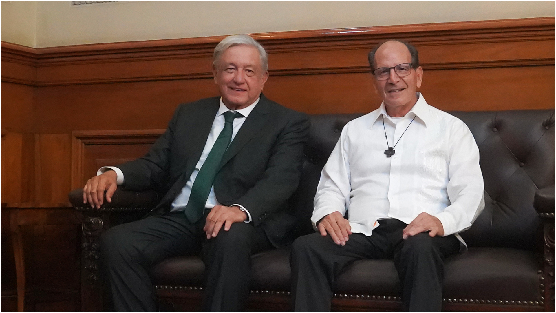 El presidente mexicano compartió el encuentro en redes sociales (Twitter/@lopezobrador_)